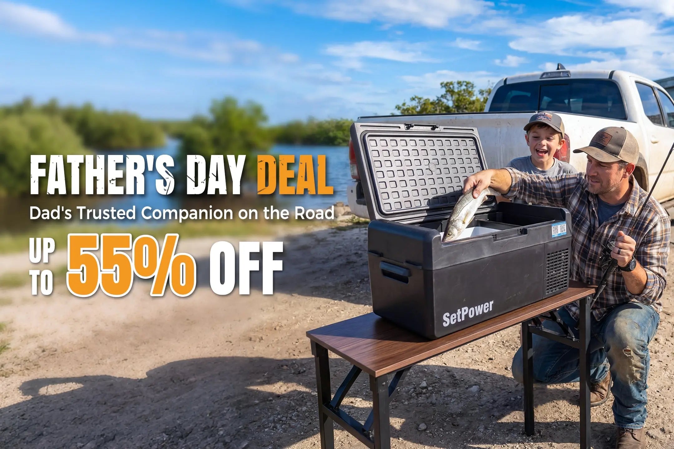 Why a Setpower 12 Volt Refrigerator is Every Dad’s Dream  | Father's Day Setpower 12Volt Refrigerator