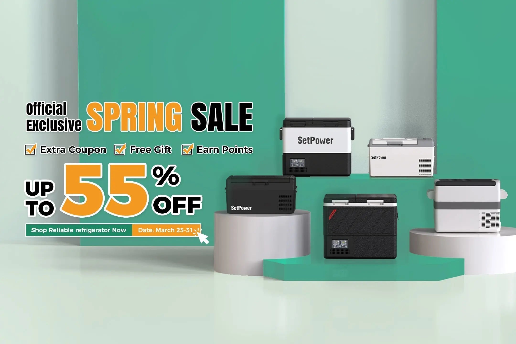 Spring Sale Road Trip Guide: Upgrade Your Car Cooler for Every Journey Setpower 12Volt Refrigerator