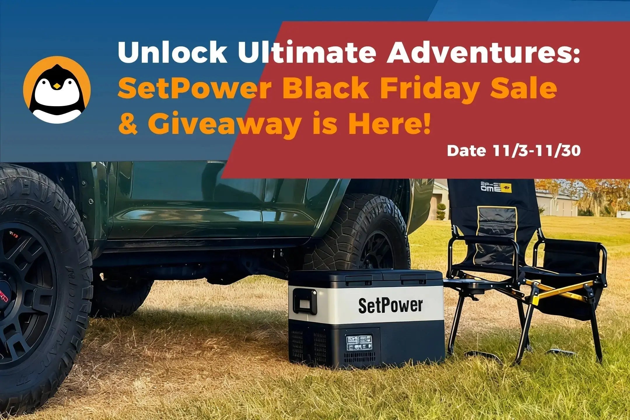 Unlock Ultimate Adventures: SetPower Black Friday Sale & Giveaway is Here!