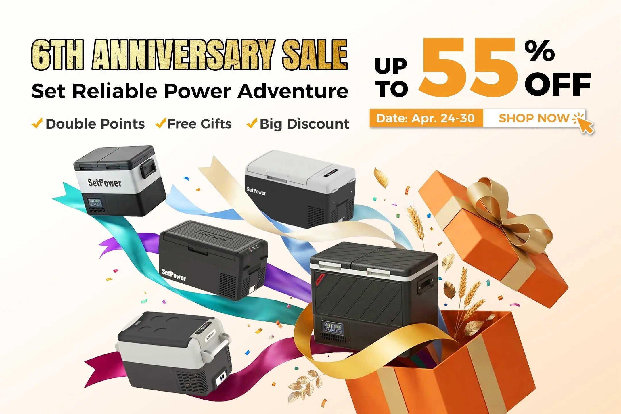 SetPower 6th Anniversary Sale: Portable Refrigerator Deals You Can't Miss Setpower 12Volt Refrigerator