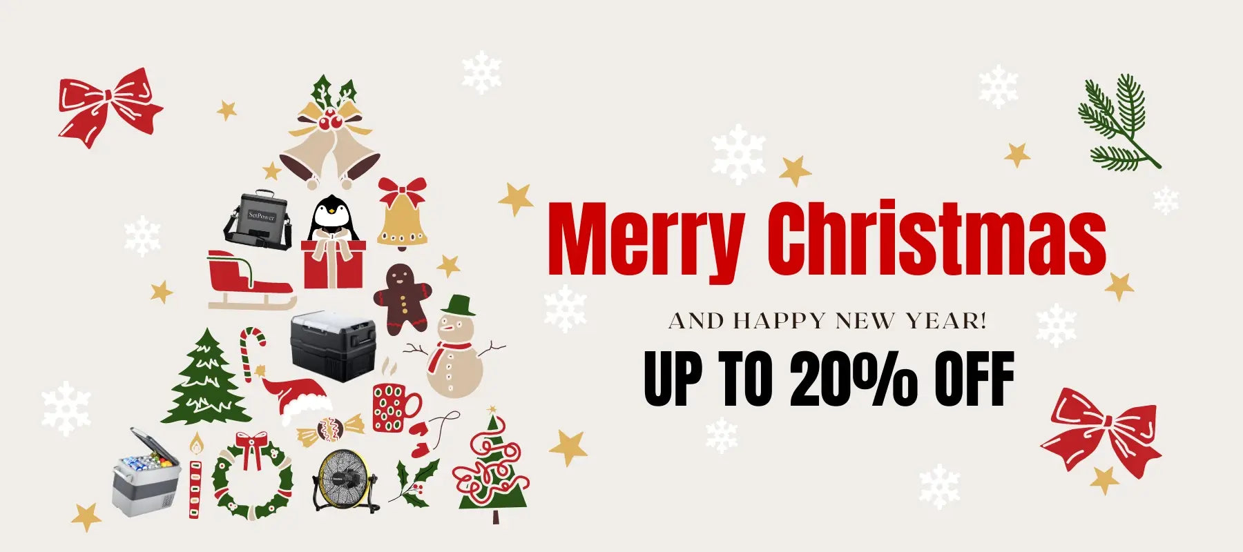 Merry Christmas Warm Up Sale