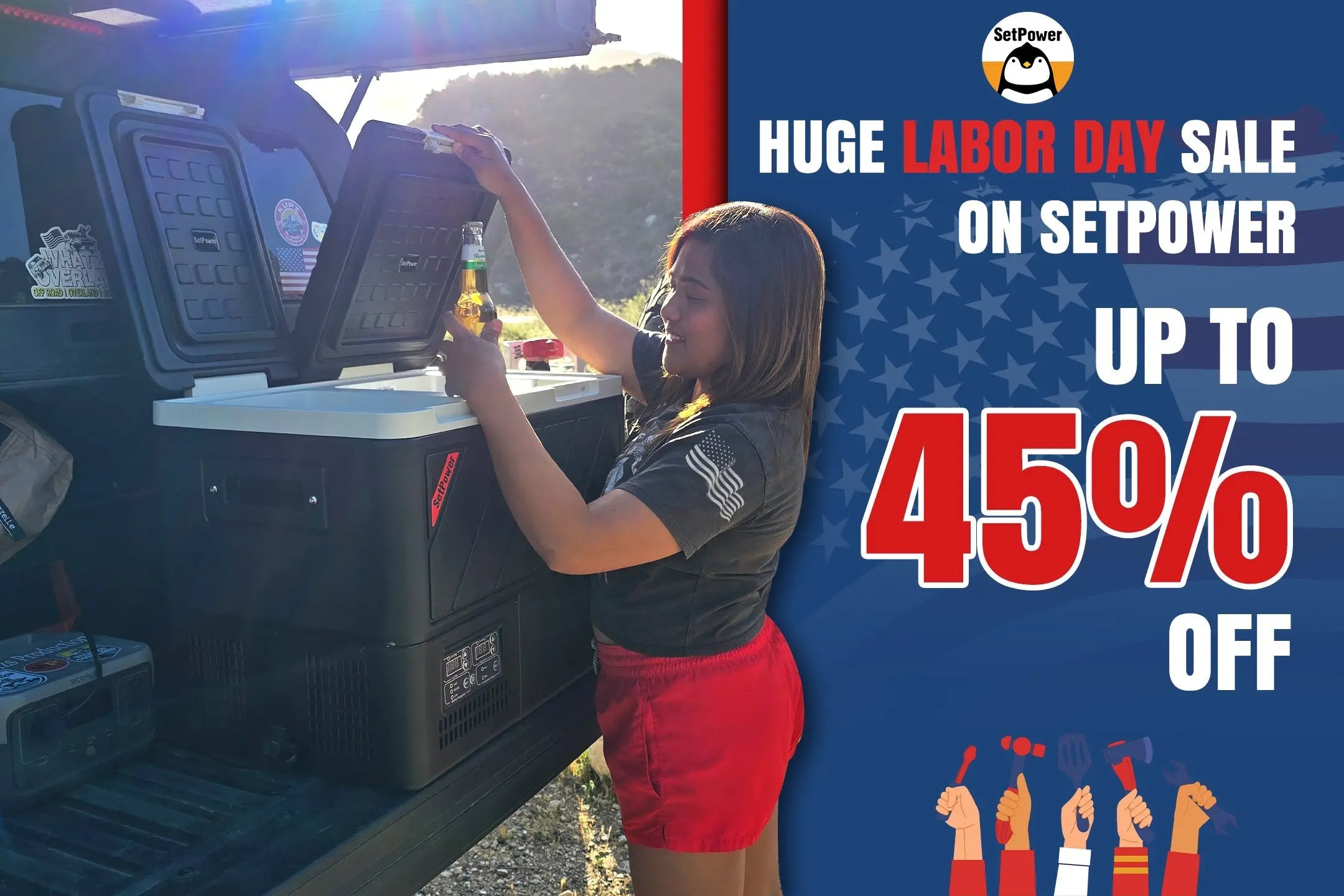 Power Up Your Projects: Huge Labor Day Sale on SetPower Coolers!