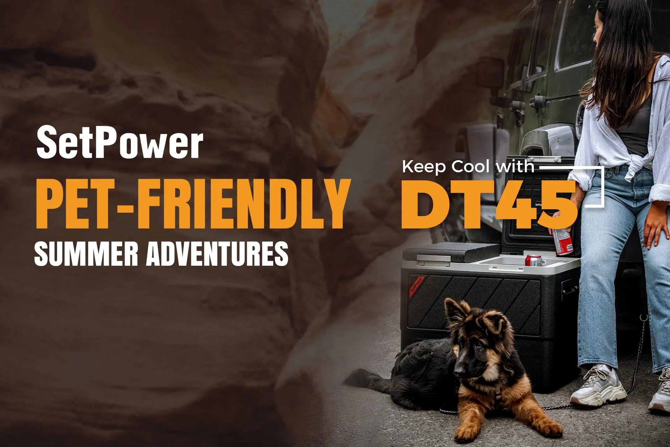 Pet-Friendly Summer Adventures: Keep Cool with SetPower DT45