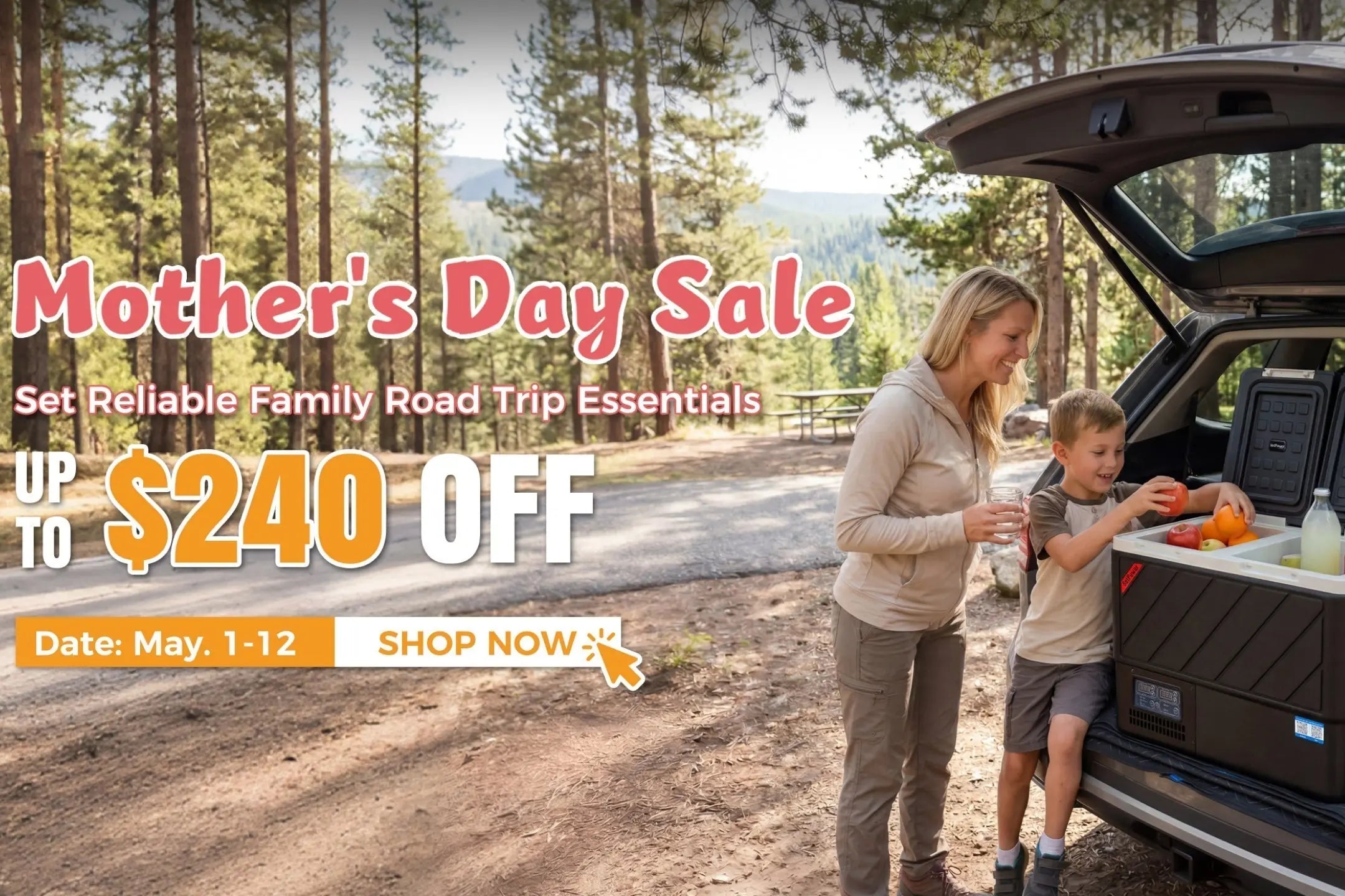 The Best Mother’s Day Gift for Camping Moms: 12V Refrigerator Guide & Buying Tips Setpower 12Volt Refrigerator