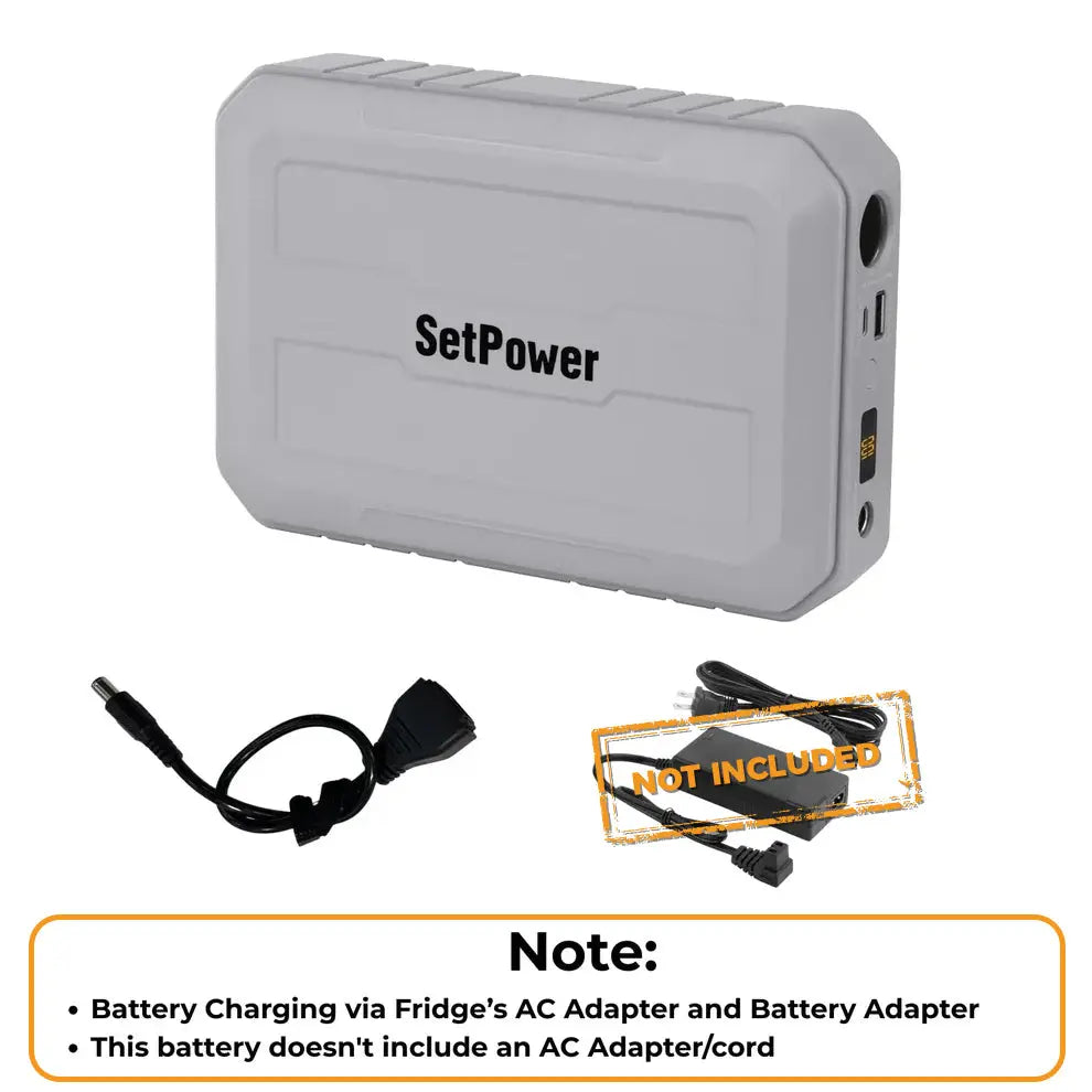 Buy Selected Fridge, Add $89.99 for a 216Wh Battery(Worth $199) Setpower