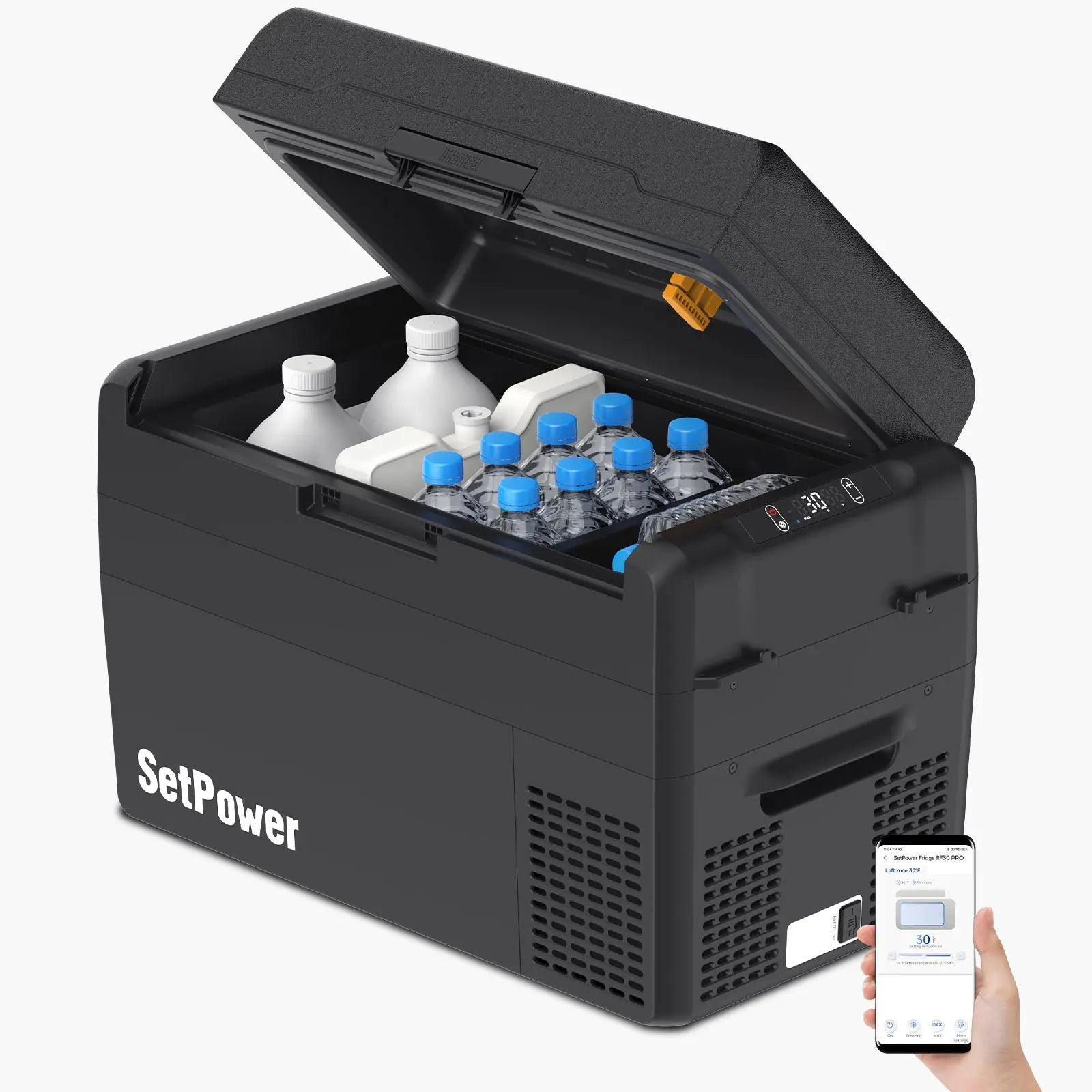 Setpower RF30PRO New Large Capacity Car Fridge Freezer for Camping Setpower