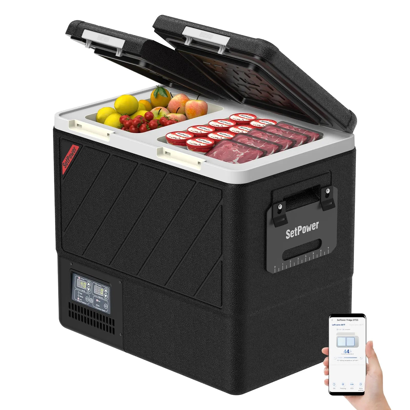 Setpower DT55 Car Cooler for Vehicles 12 Volt Freezer Car Fridge 59Qt-Ship Out Apr 27 Setpower