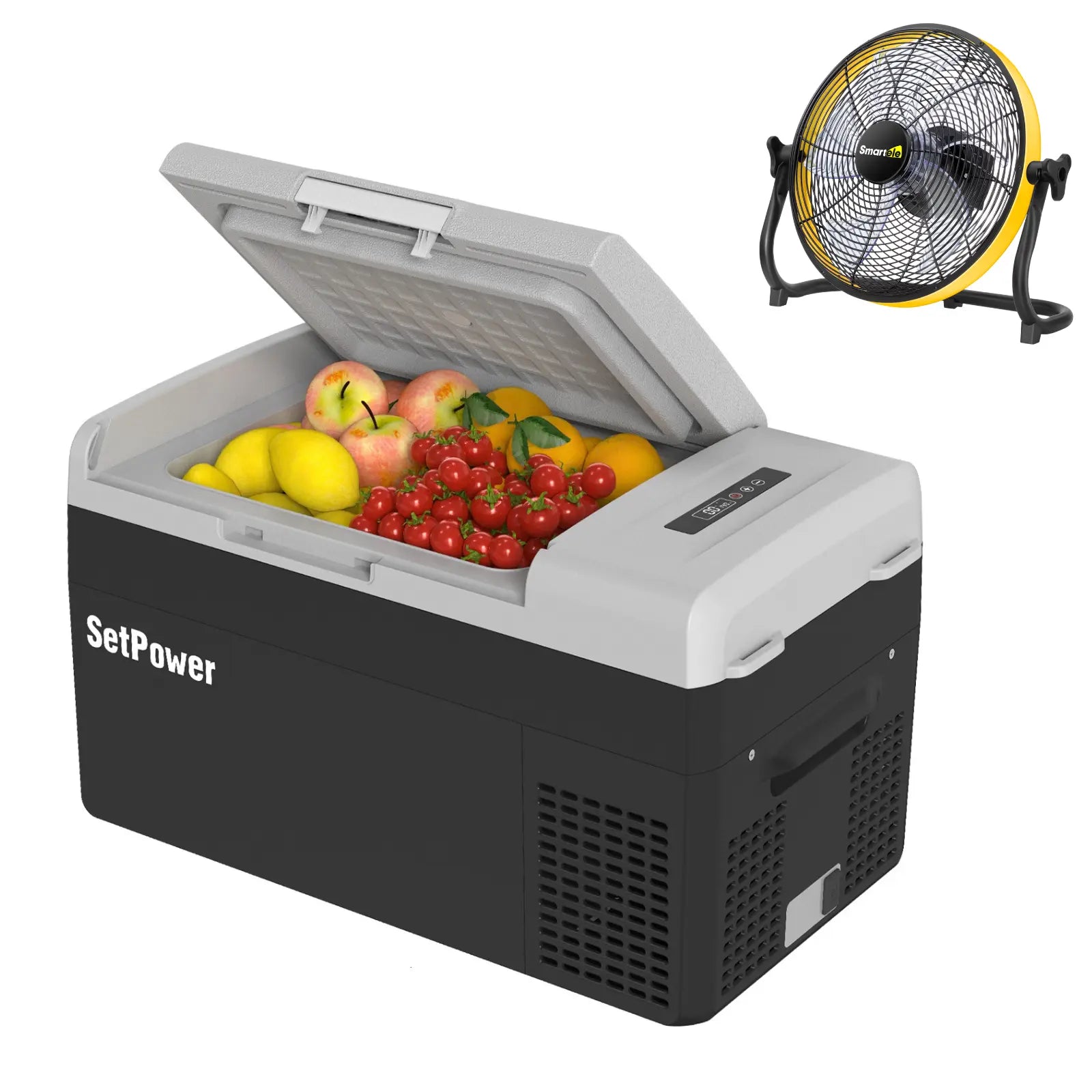 Setpower FC20 Car Refrigerator 12 Volt Fridge Freezer for Van 21Qt Setpower