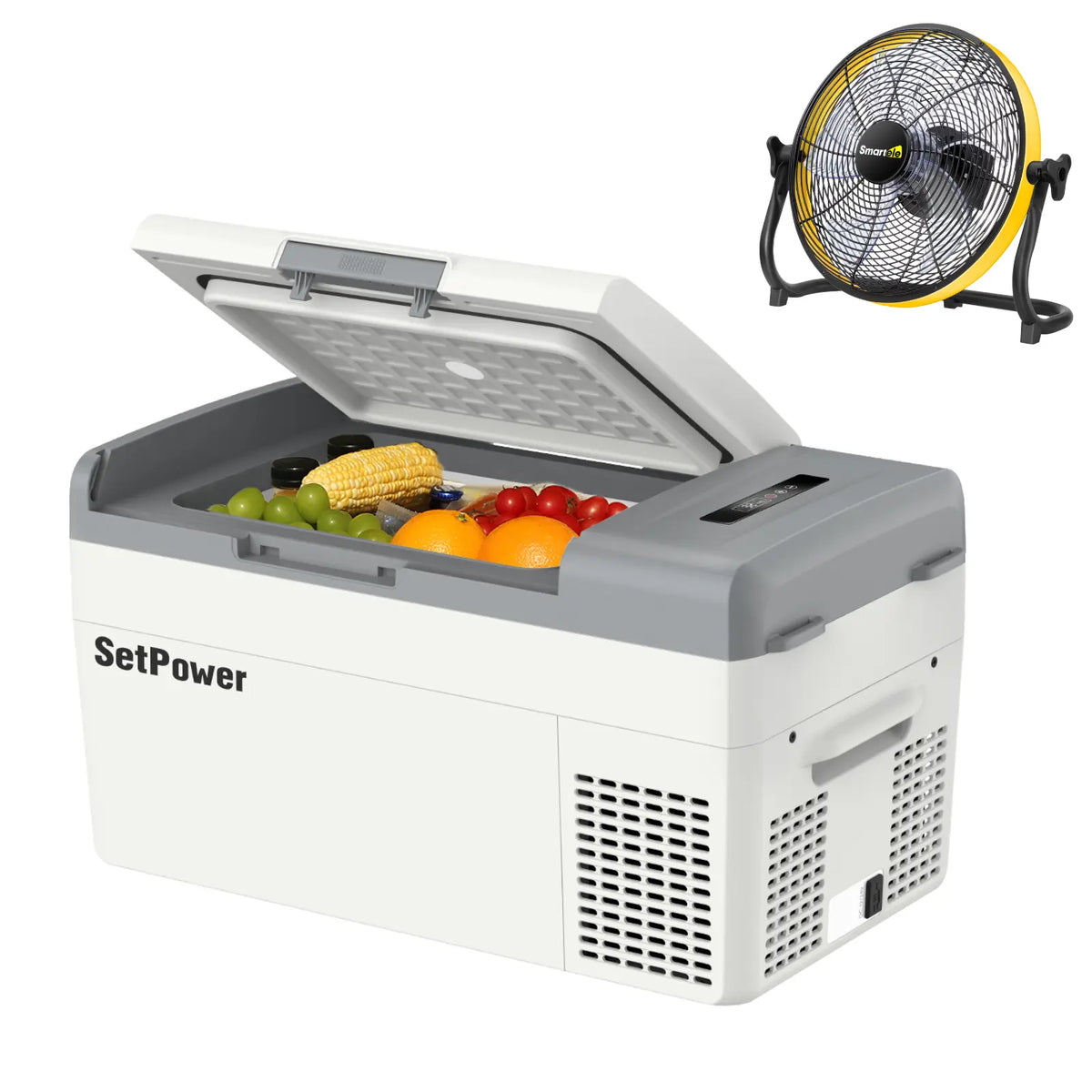 Setpower MC20 12 Volt Fridge Electric Cooler for Car or Camping 21Qt Setpower