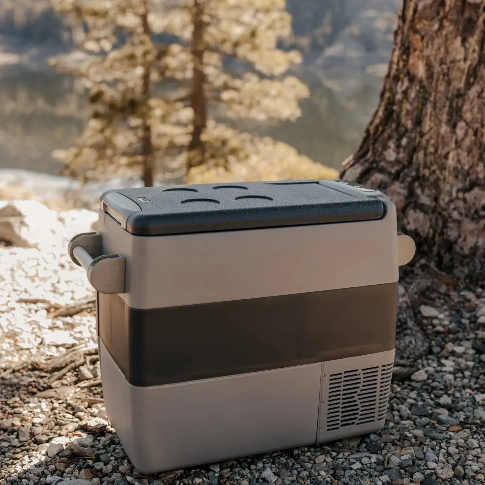 Used fridge - Used 53 Quart Portable Fridge Freezer Car Refrigerator Setpower