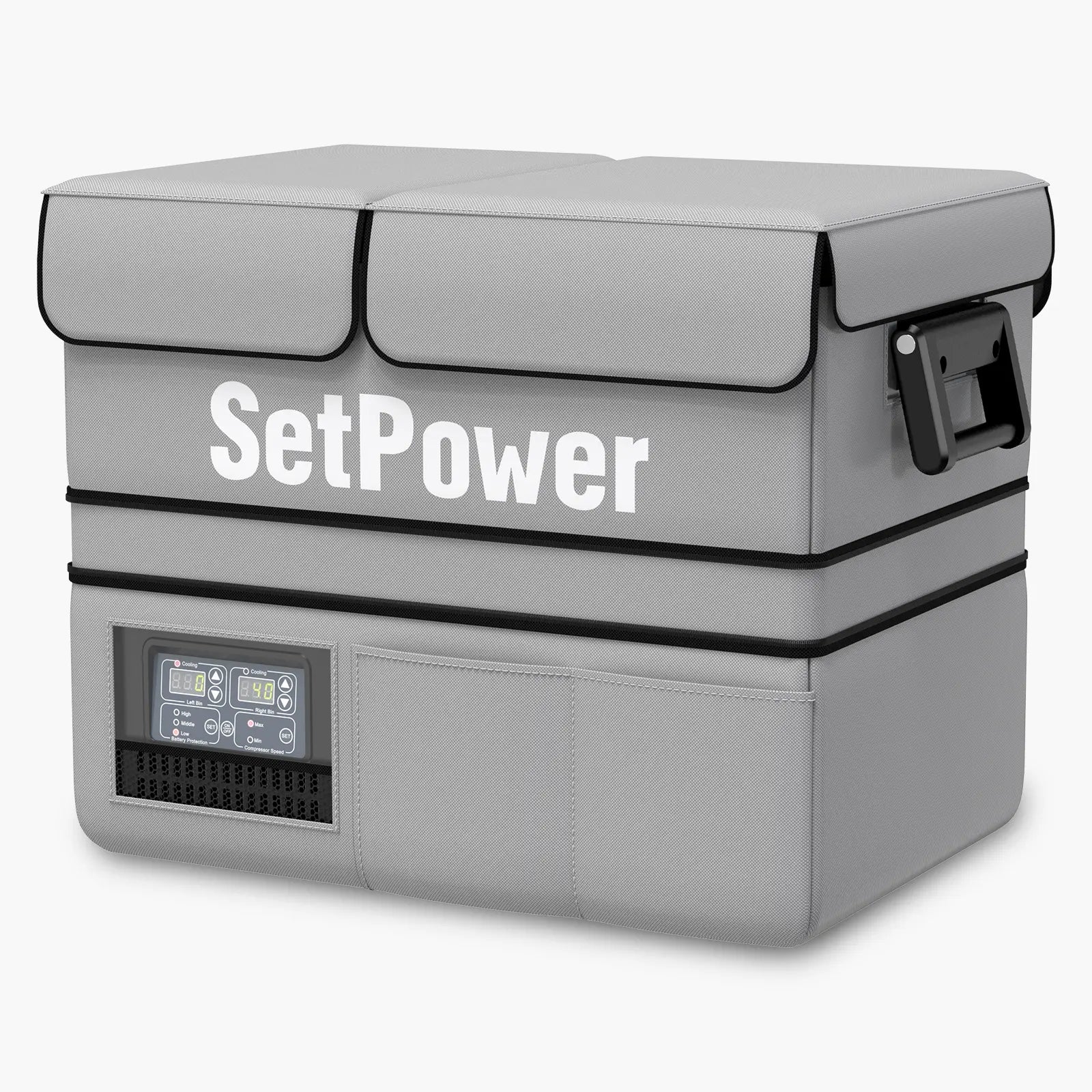 Setpower PT45 Electric Coolers for Vehicles 12V Refrigerator | Dual Zone Setpower