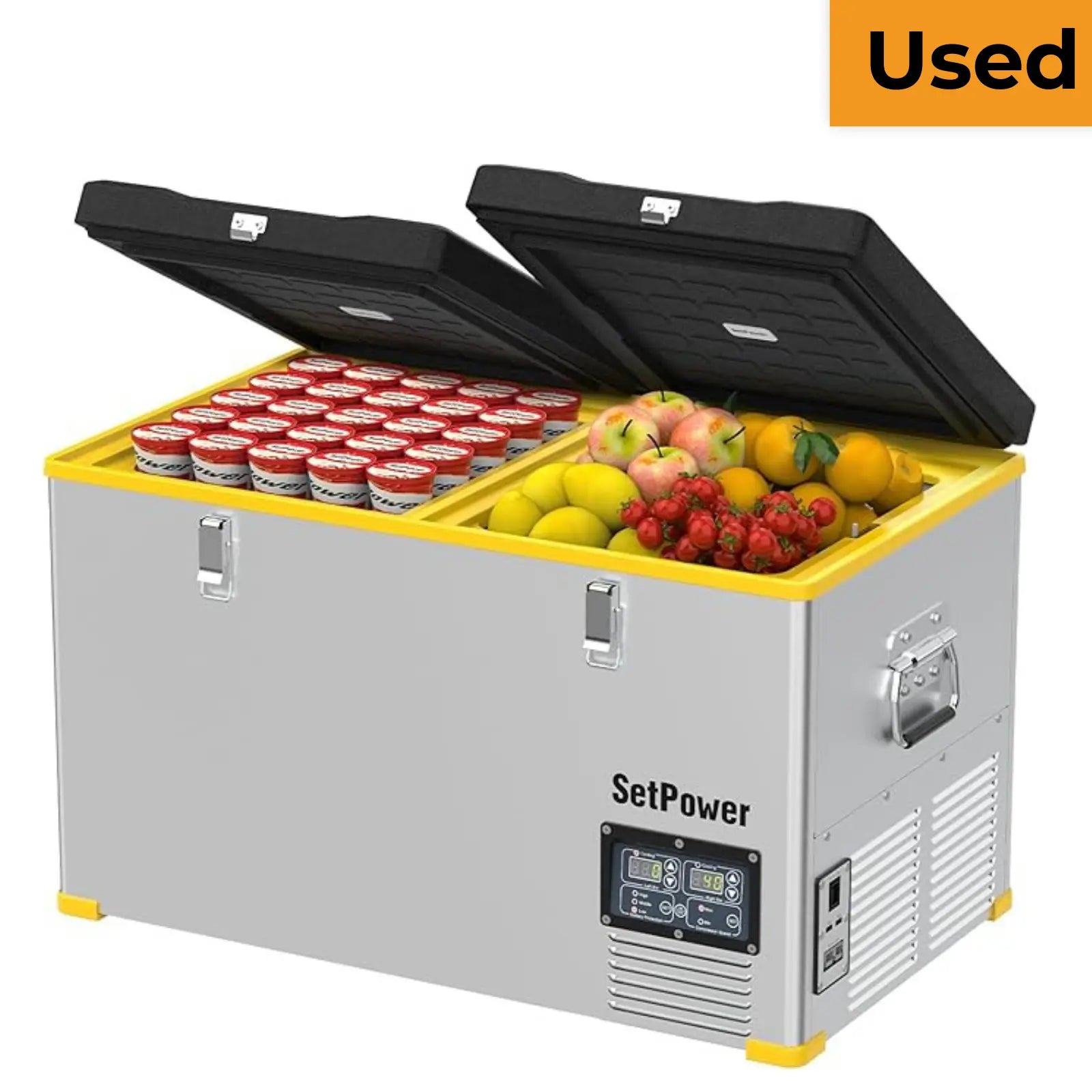 Used Refrigerator - Used 69 Quart Portable Fridge Freezer Car Refrigerator