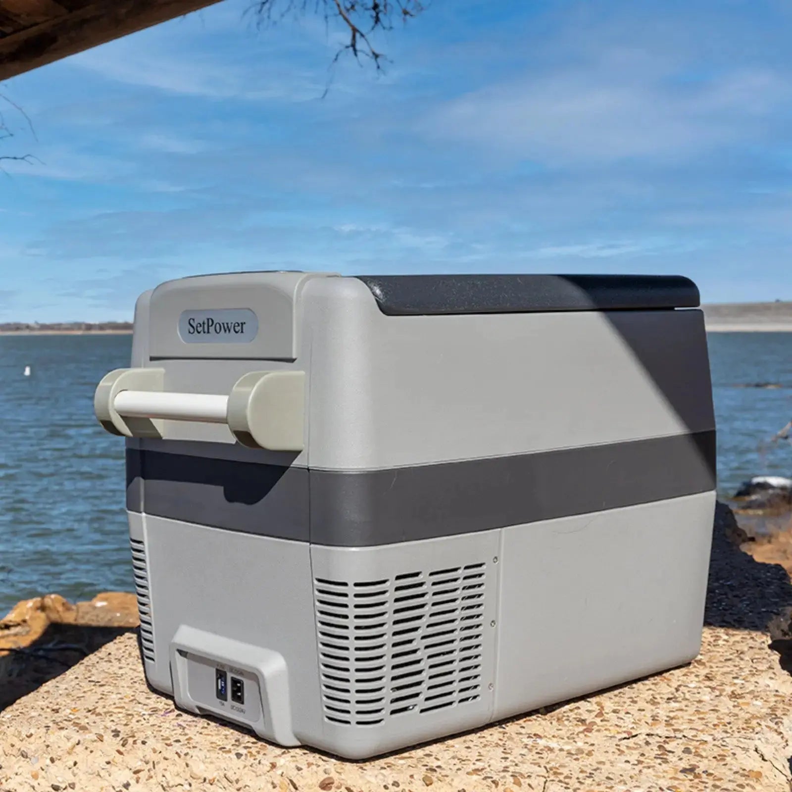 Used fridge - Used 42 Quart Portable Fridge Freezer Car Refrigerator Setpower