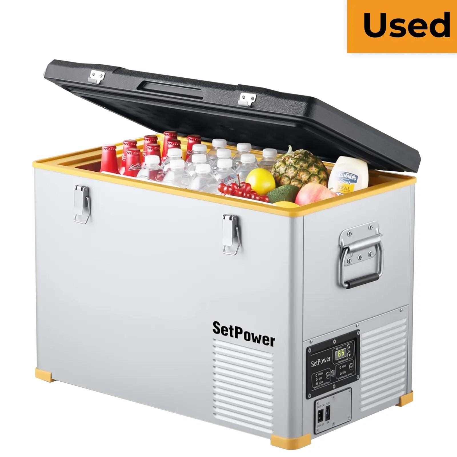 Used Refrigerator - Used 48 Quart Portable Fridge Freezer Car Refrigerator