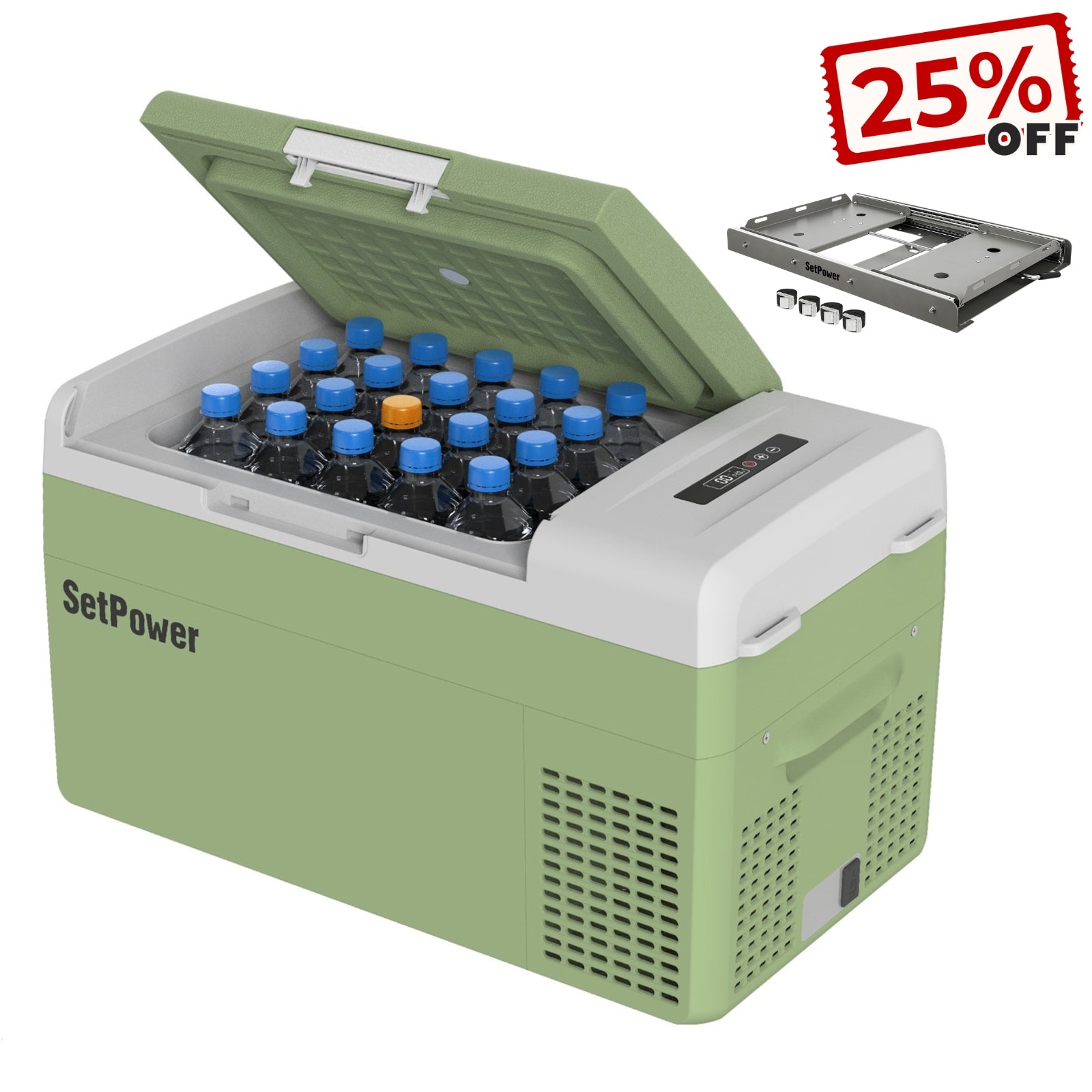 Setpower FC20 Portable Refrigerator Car Refrigerator with Slider Setpower