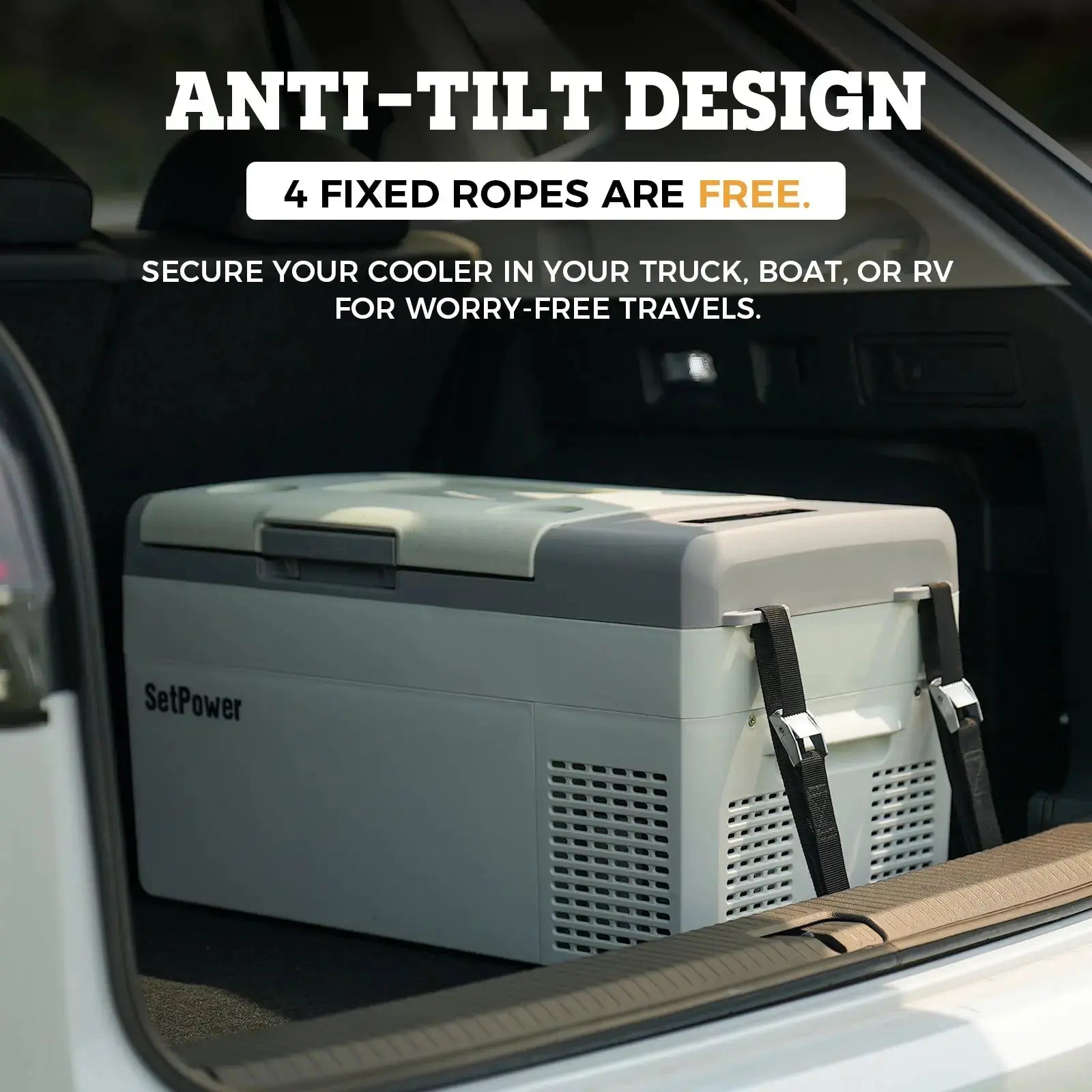 Setpower MC15 MC20 12 Volt Fridge Car Refrigerator Freezer with Slider Setpower