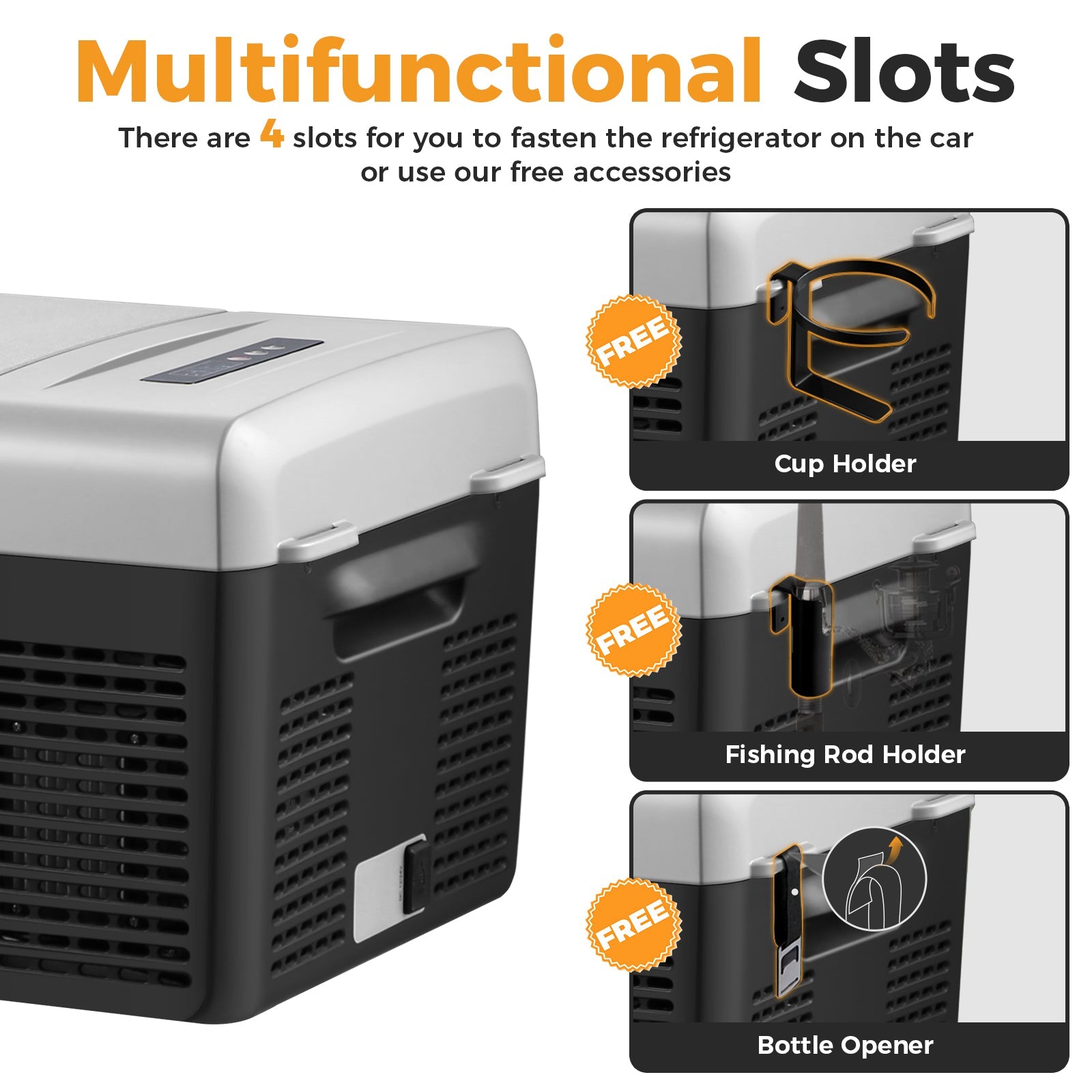 Setpower FC20 Portable Refrigerator Car Refrigerator with Slider Setpower