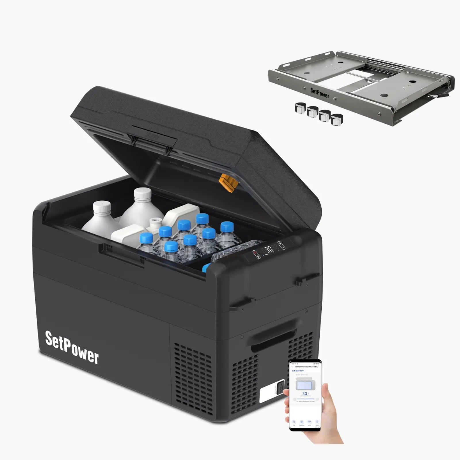Setpower RF30PRO New Large Capacity Car Fridge Freezer for Camping Setpower