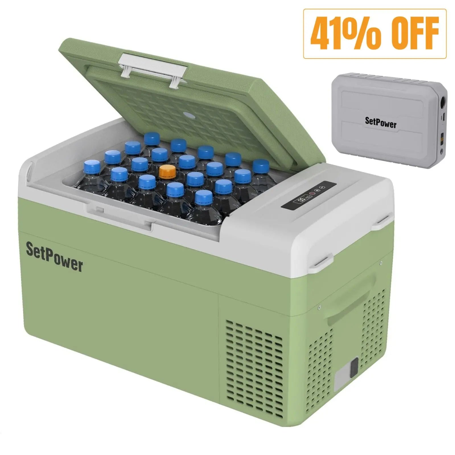 FC20 Car Refrigerator 12V Fridge Freezer for Camper 21Qt