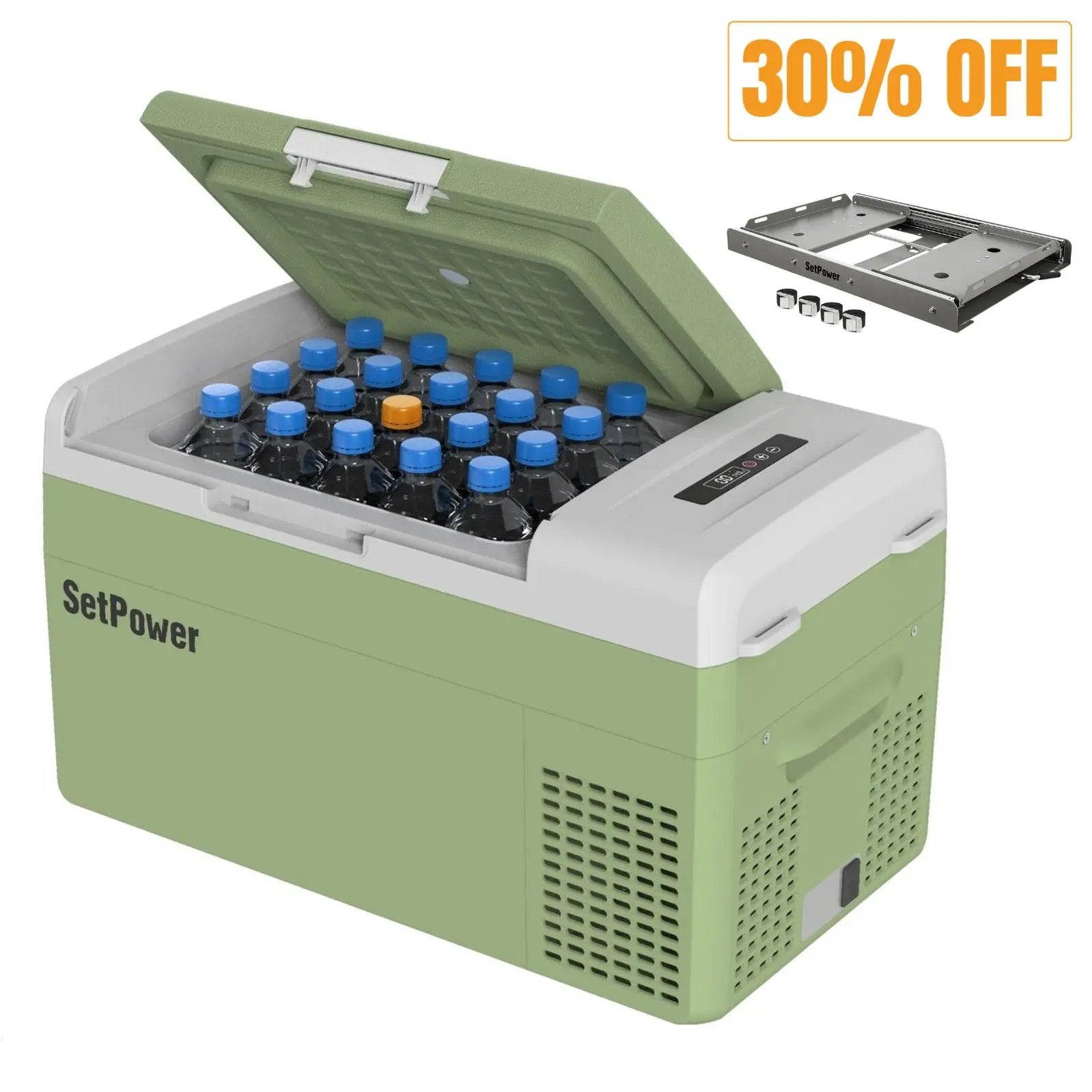FC20 Car Refrigerator 12V Fridge Freezer for Camper 21Qt