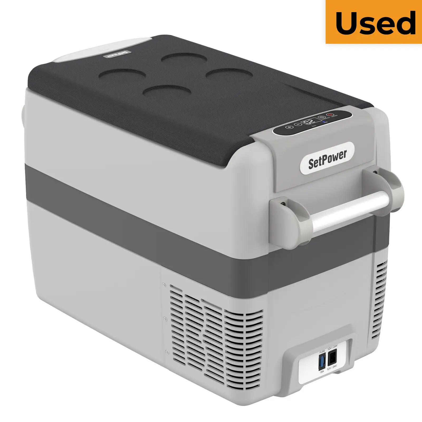 Used fridge - Used 43 Quart Portable Fridge Freezer Car Refrigerator