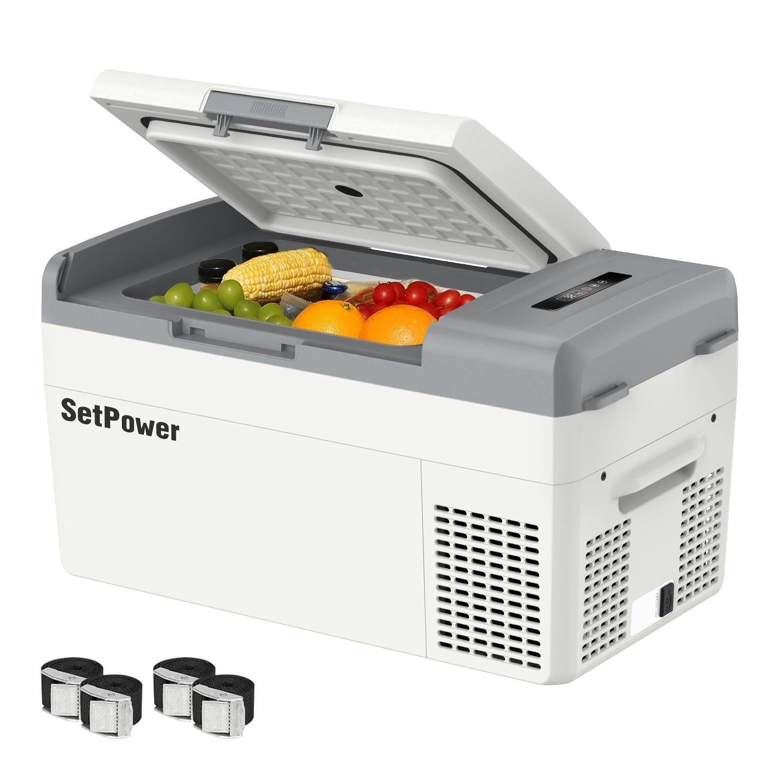 Setpower MC20 Car Fridge Freezer, Best for Camper, Van Life, Solo Trip