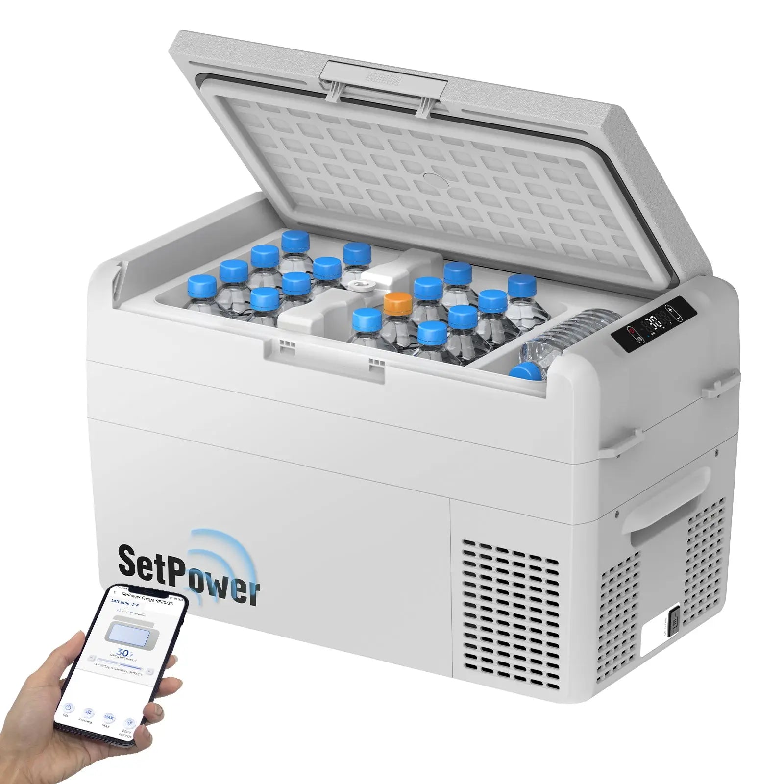 Setpower RF20 RF25 Car Cooler 12 Volt Freezer Portable Refrigerators Setpower