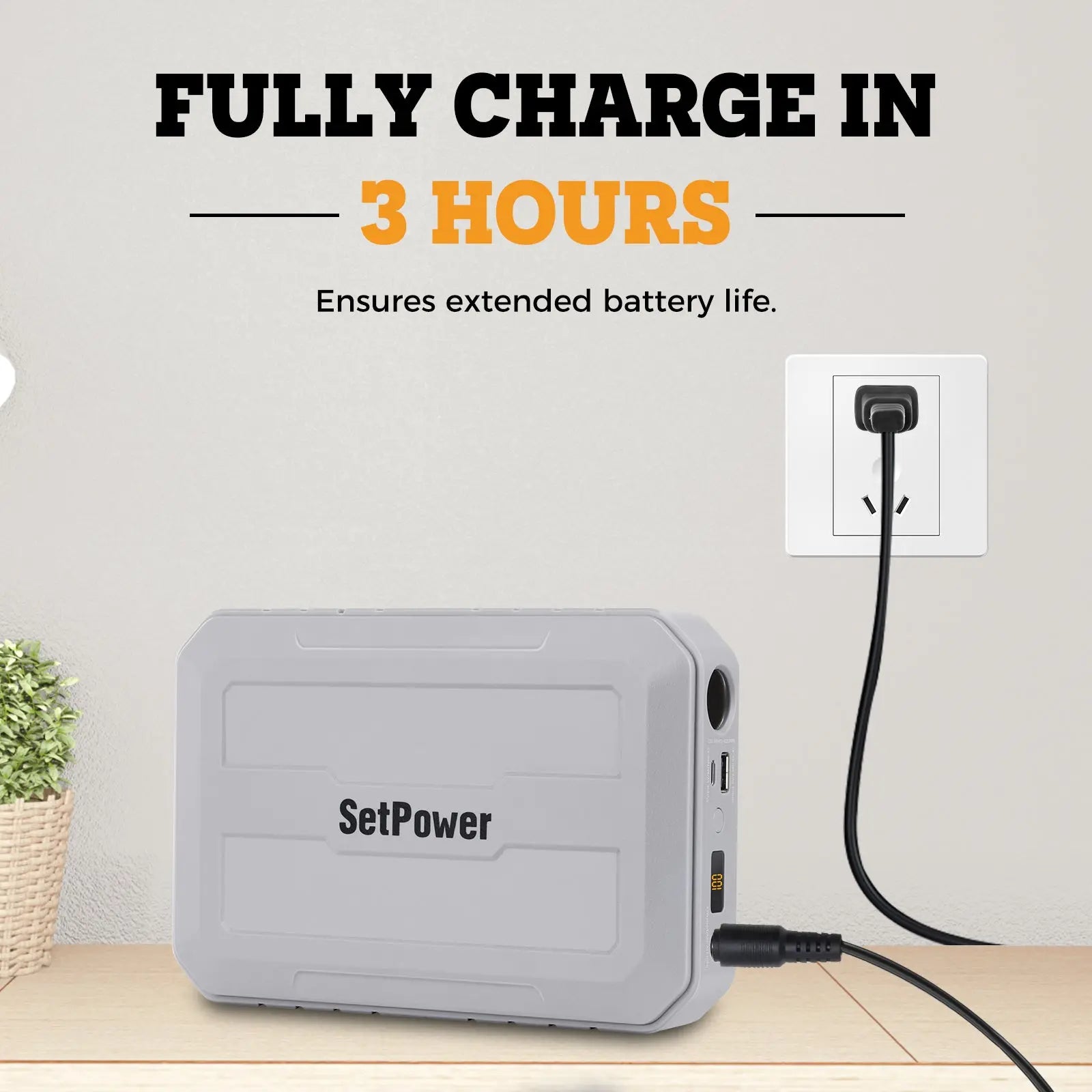 Setpower PG216Wh Portable Power Station Power Bank - Ship Out Sep 29 Setpower