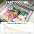 Best Small Car Refrigerator Solar Refrigerator Electric Cooler For Car | set power dc Refrigerator 21 Quart MC20 | Fast Cooling in 15mins