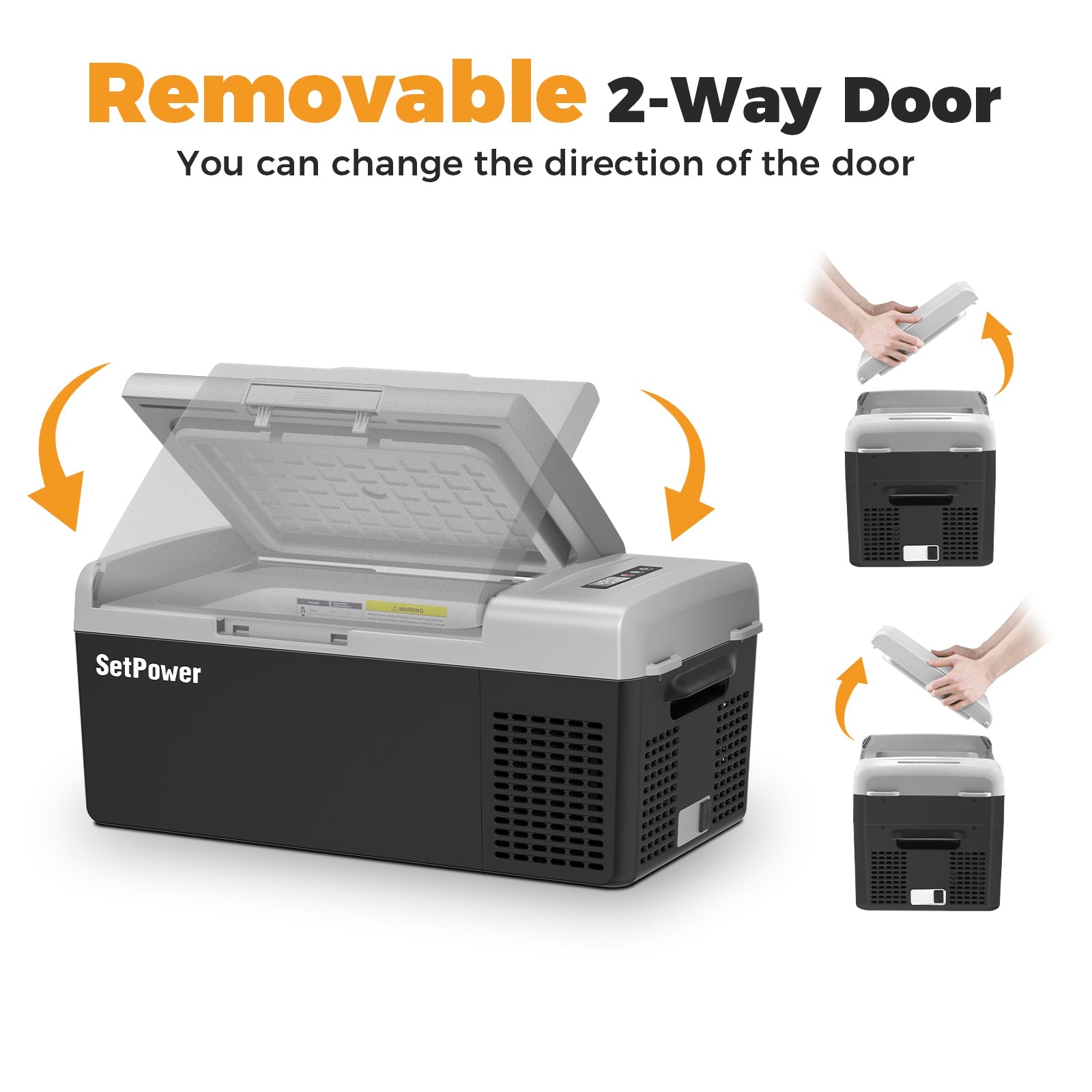 Setpower FC20 Portable Refrigerator Car Refrigerator with Slider Setpower