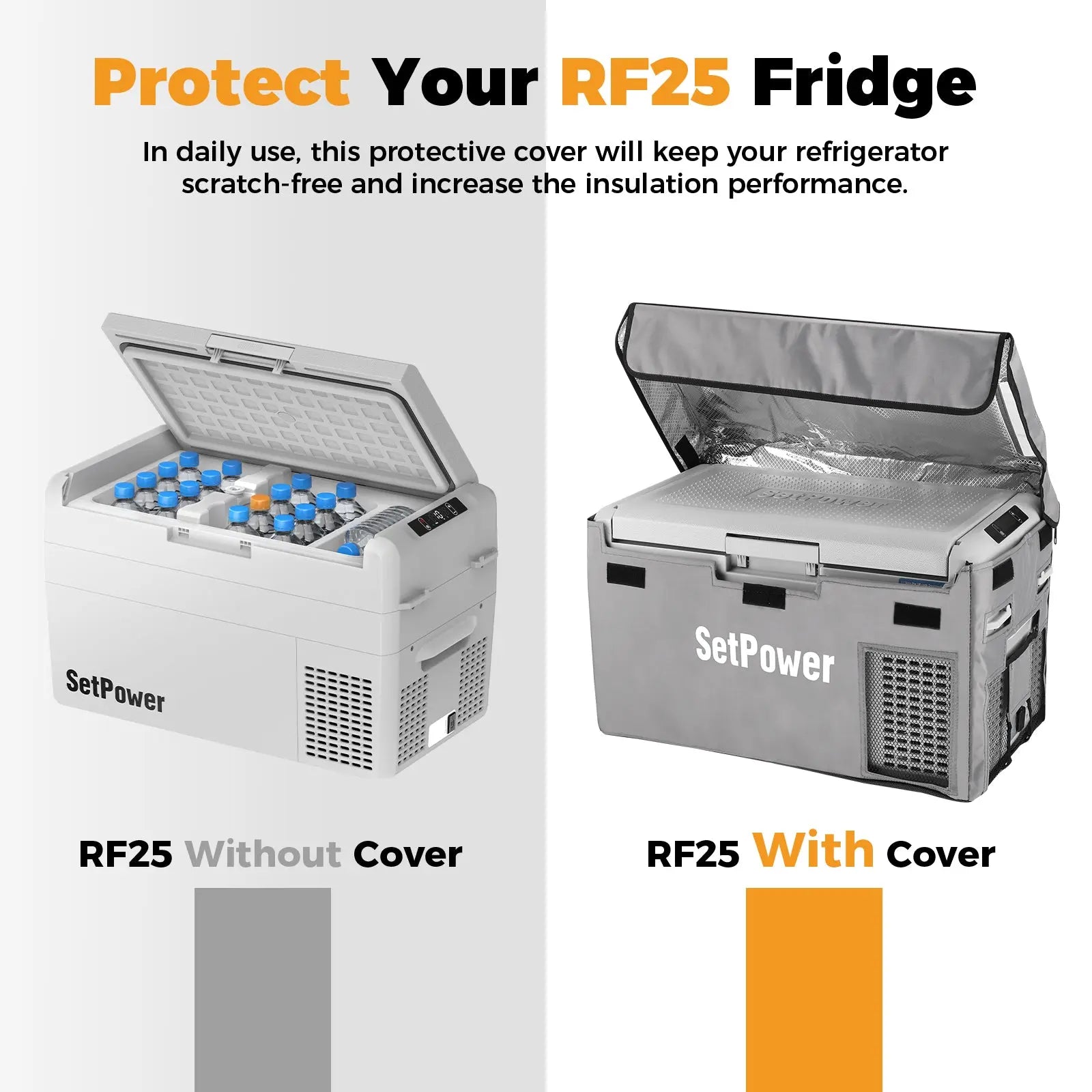 Setpower Insulated Protective Cover For RF20 25 Car Fridge Setpower
