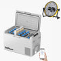 SetPower RF25 12V Car Cooler 27Qt Electric Fridge for Tesla Road Trips Setpower