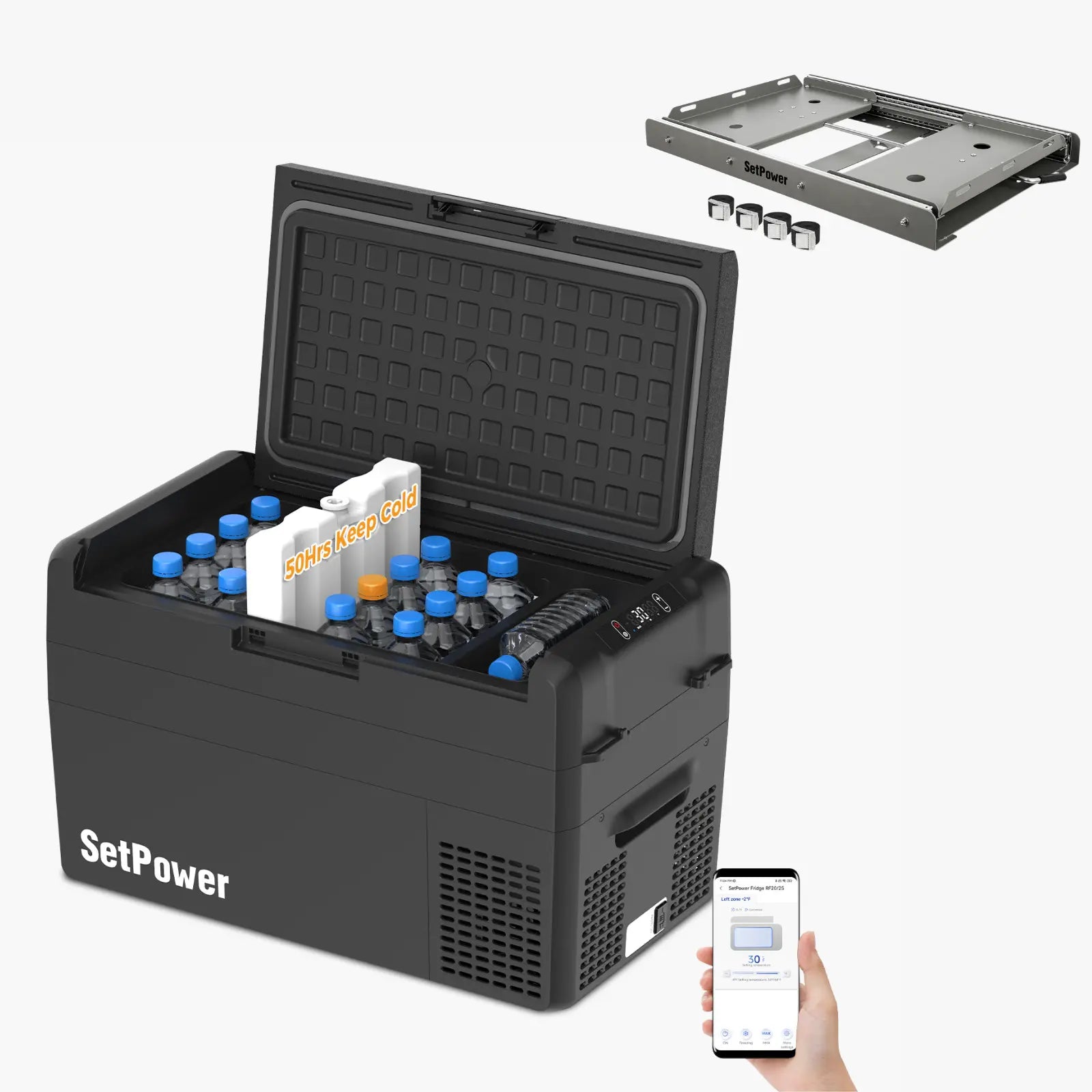 Setpower RF25 Electric Cooler 12 Volt Freezer Car Refrigerator 27Qt(Ship Out August 5th) Setpower