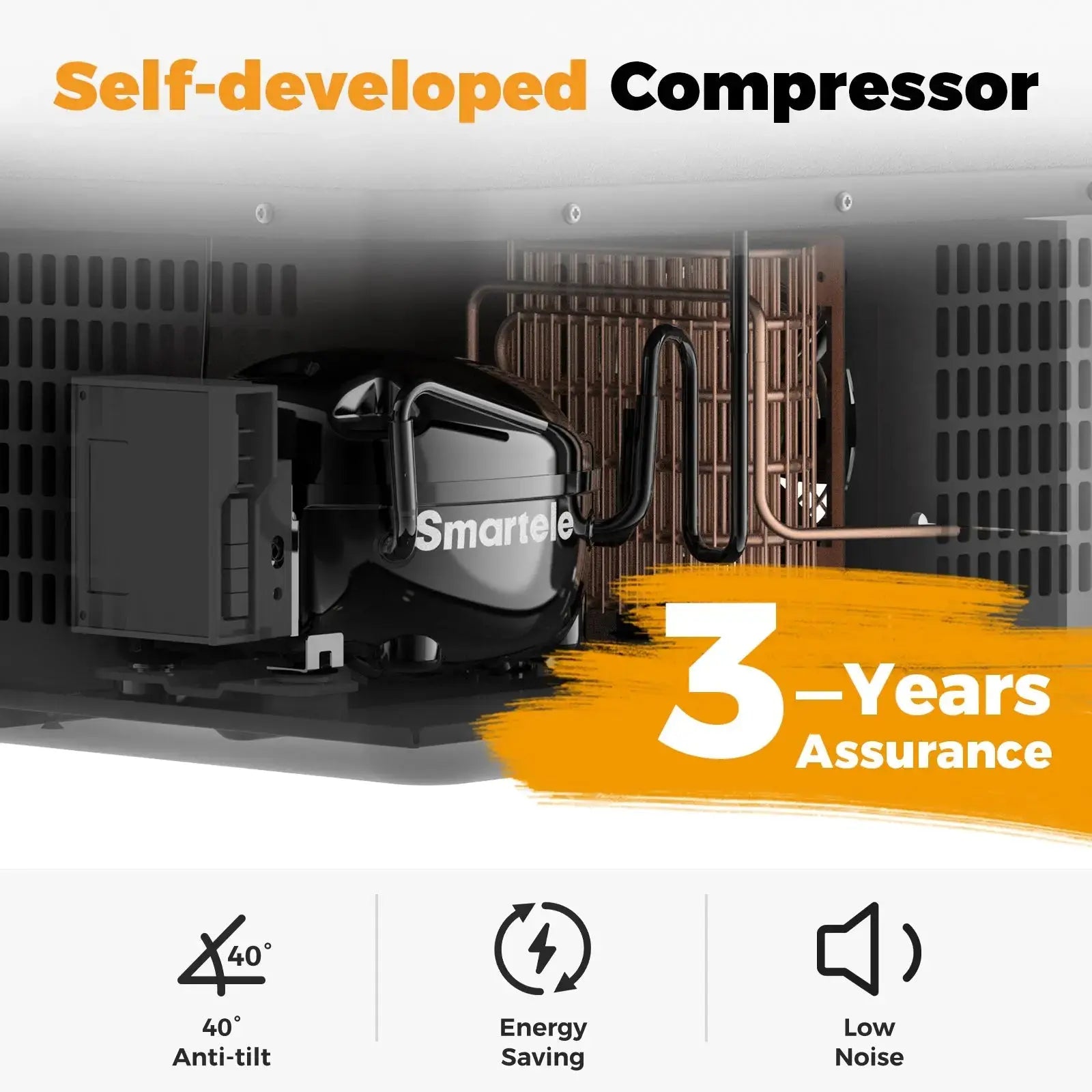 Car Refrigerator Car Cooler 12 Volt Fridge Freezer Portable Freezer | App Control | Setpower