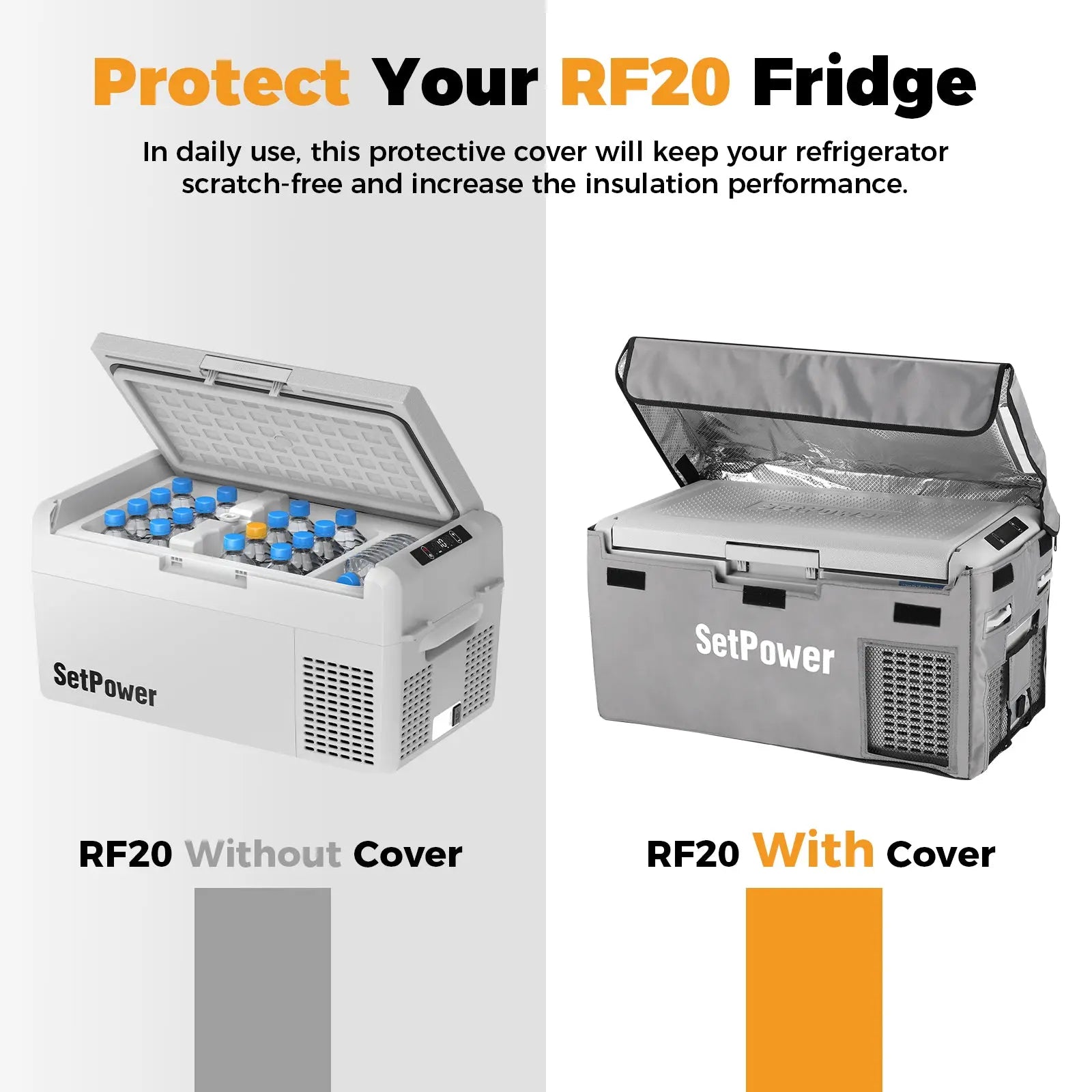 Setpower Insulated Protective Cover For RF20 25 Car Fridge Setpower
