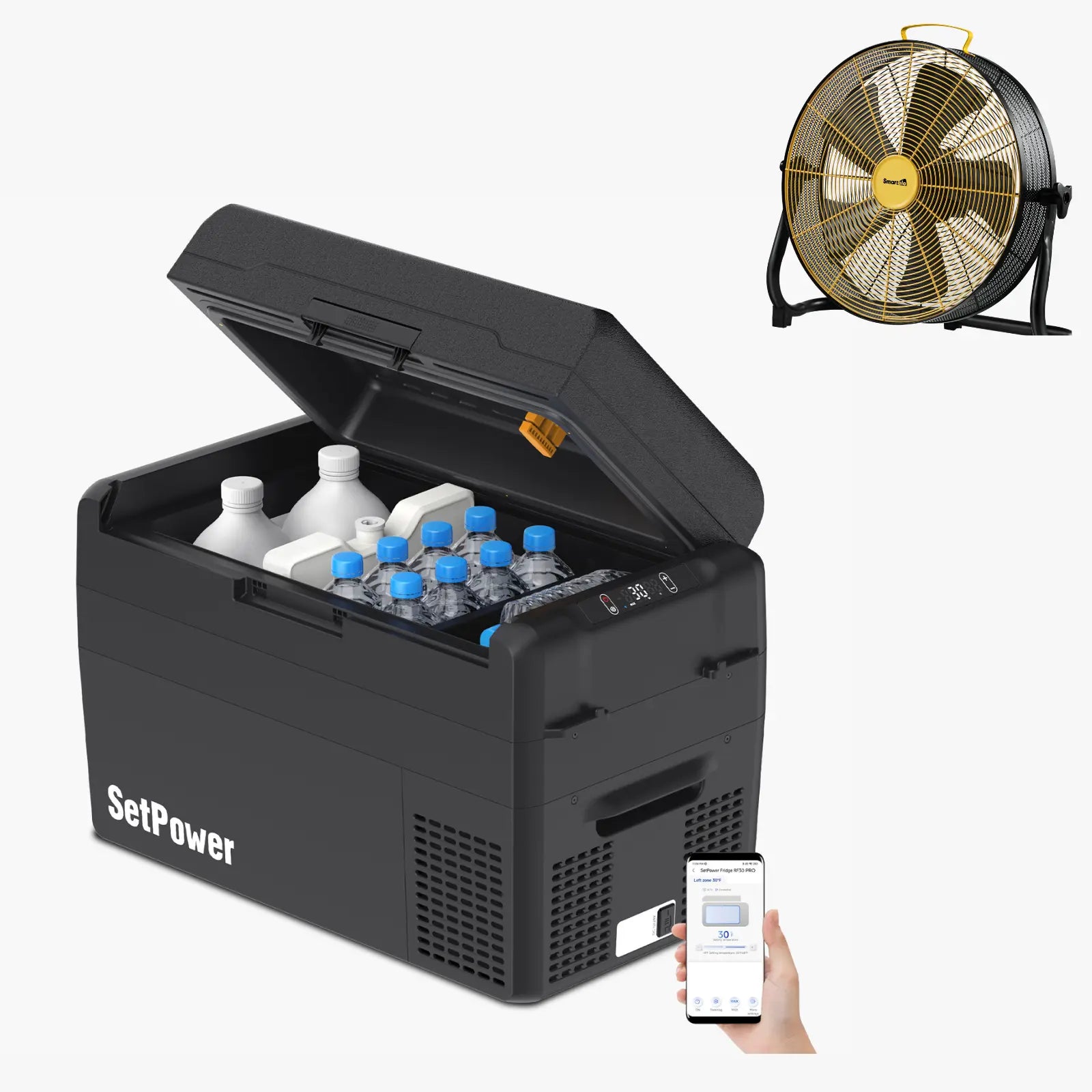 New Arrival Upgrade 34QT | Setpower RF30 PRO 12 volt refrigerator 34QT Setpower