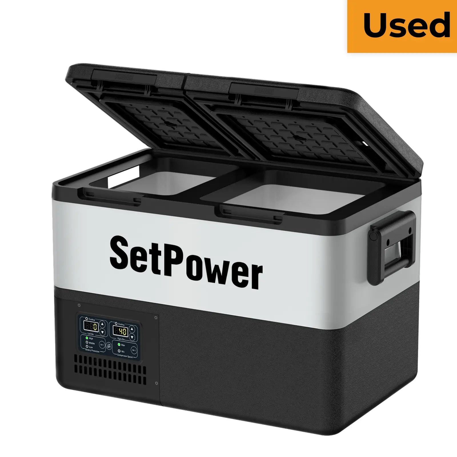 Used Refrigerator - Used 37 Quart Portable Fridge Freezer Car Refrigerator