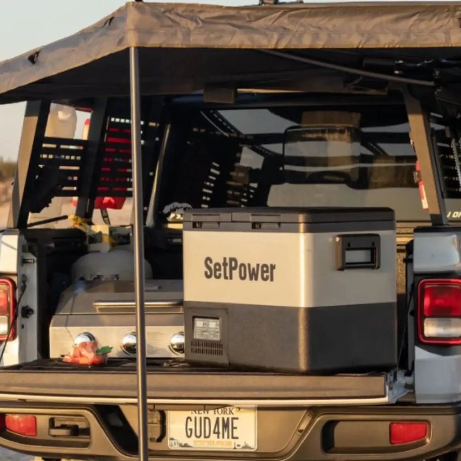 Used Refrigerator - Used 47.6 Quart Portable Fridge Freezer  Car Refrigerator Setpower