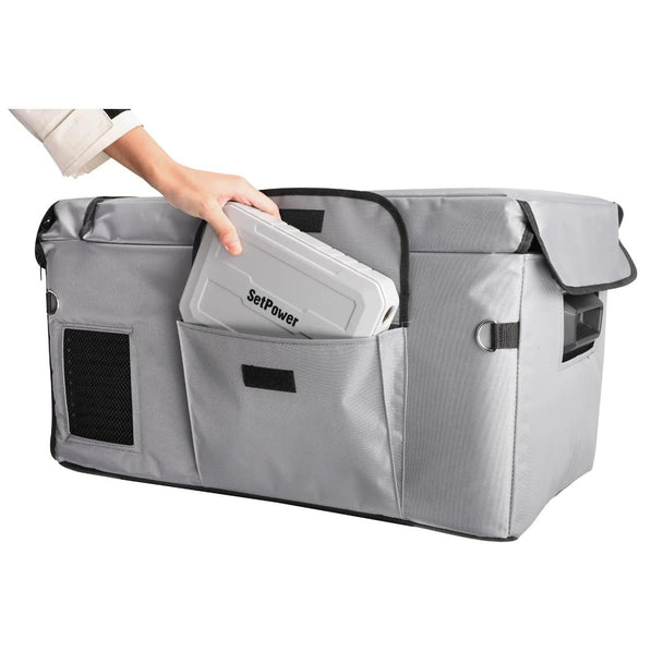 Setpower PT30 32Qt Car Fridge 12V Refrigerator Freezer Dual Zone Setpower