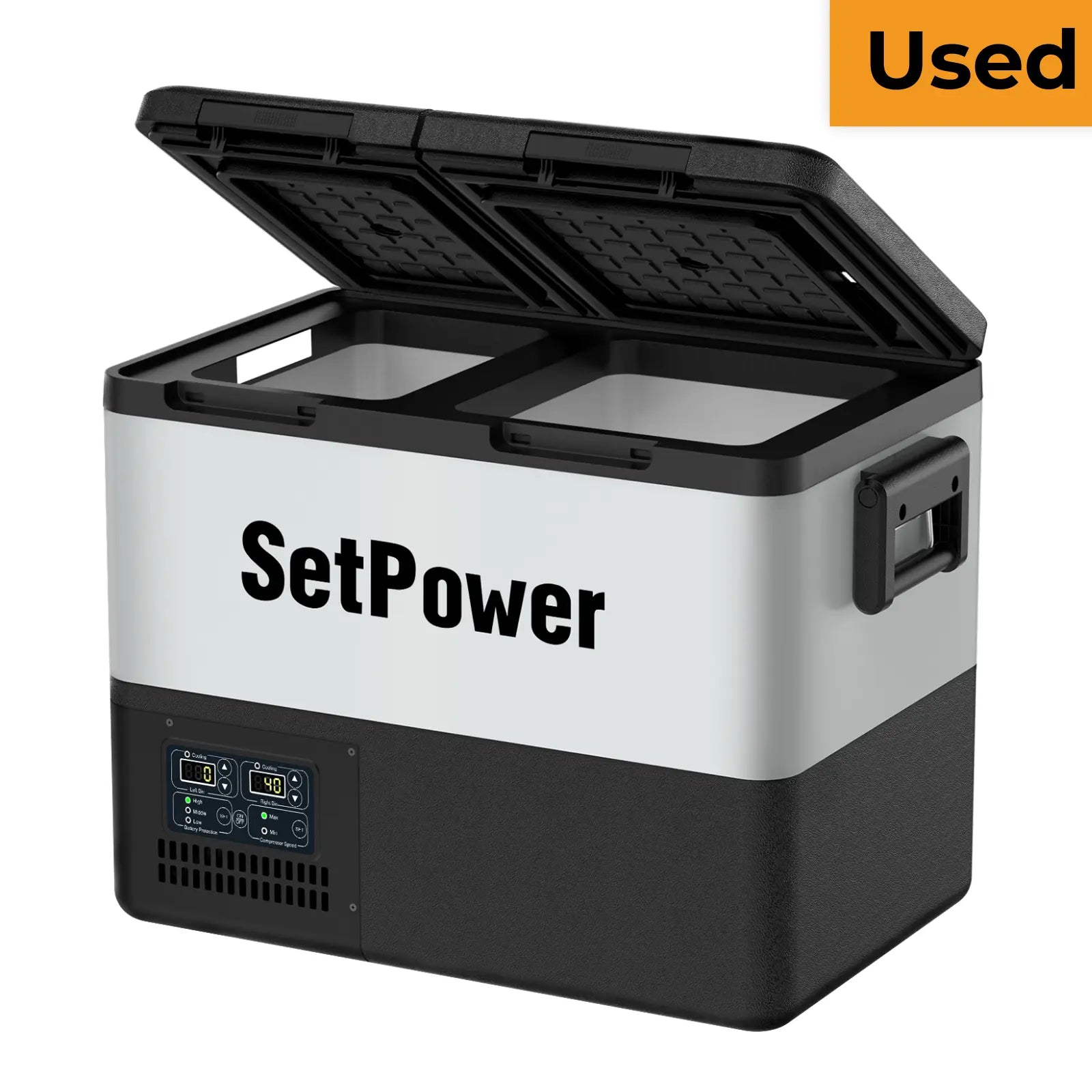 Used Refrigerator - Used 48 Quart Portable Fridge Freezer  Car Refrigerator