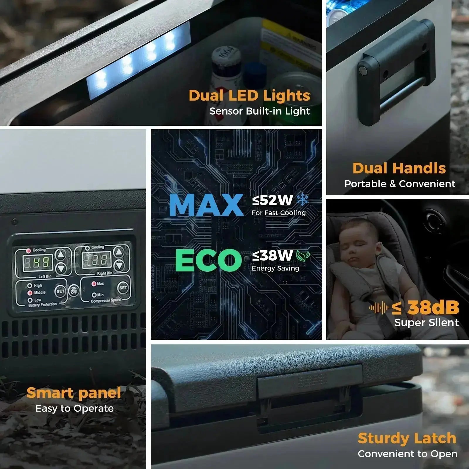    From $289 Setpower PT35 12V Fridge Freezer Portable Refrigerator 37Qt- Setpower