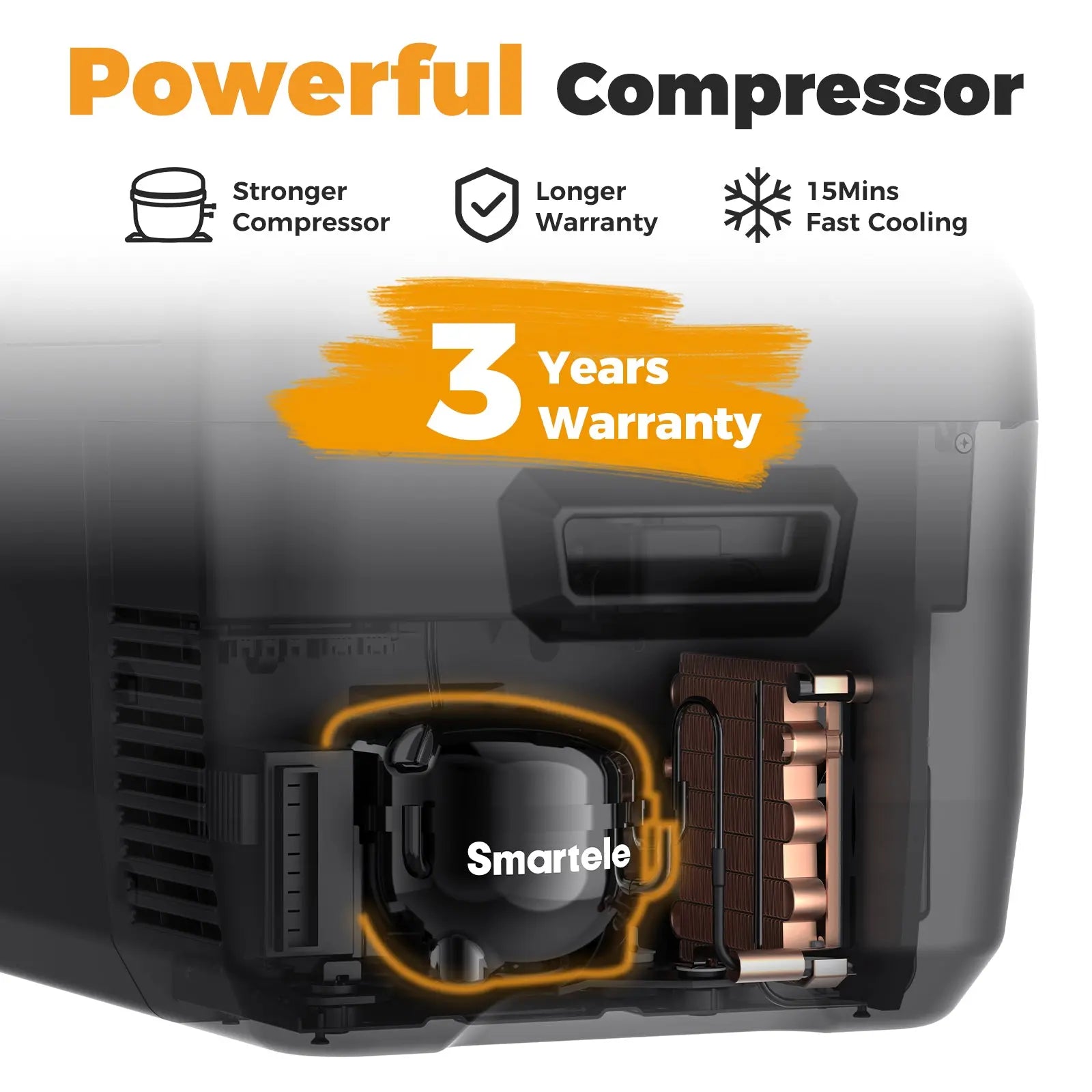 Setpower RF30 12 Volt Electric Cooler Portable Freezer for Vehicles | 32Qt App Control