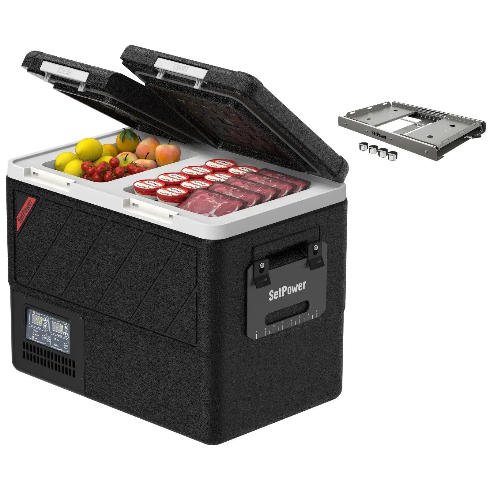 Setpower DT45 Portable Refrigerator Freezer 12V Freezer for Car 48Qt Setpower