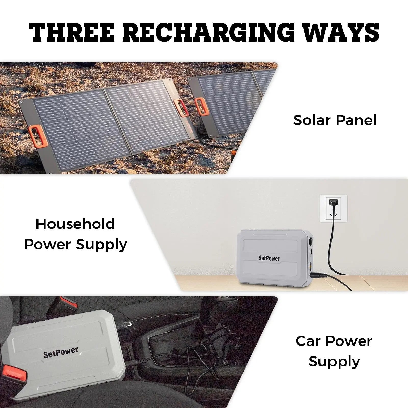 Setpower PG216Wh Portable Power Station Power Bank - Ship Out Sep 29 Setpower