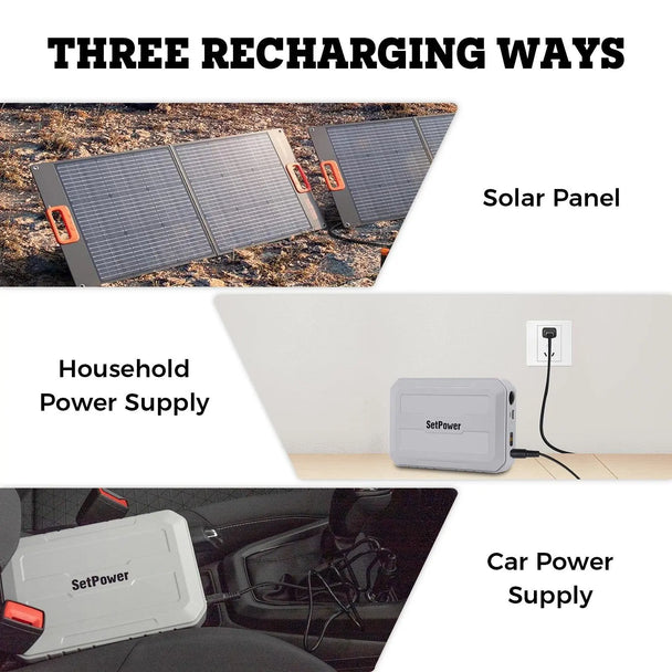 Setpower PG216Wh Portable Power Station Power Bank - Ship Out Sep 29 Setpower