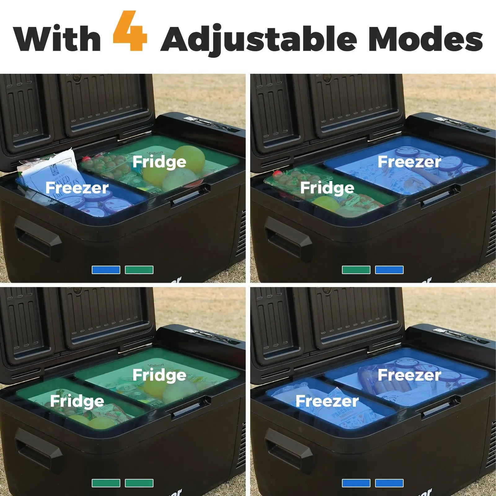 Setpower RF30 12 Volt Electric Cooler Portable Freezer for Vehicles | 32Qt App Control