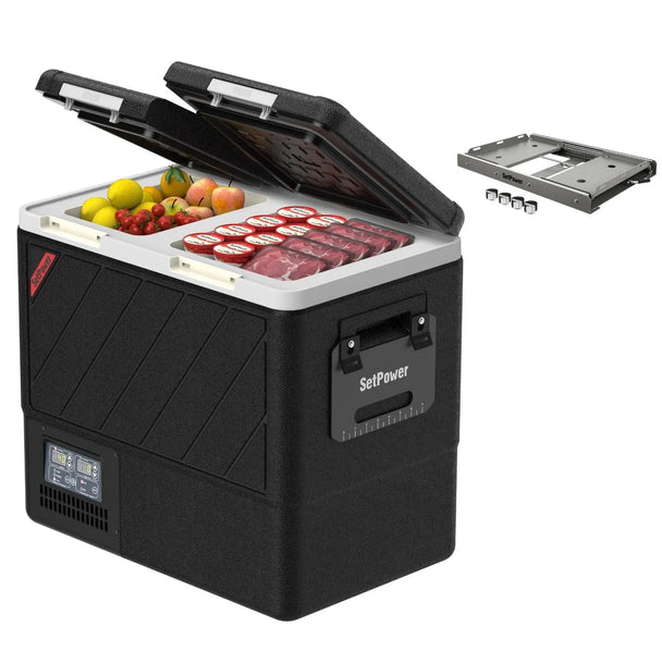 Setpower DT55 Car Cooler for Vehicles 12 Volt Freezer Car Fridge 59Qt Setpower
