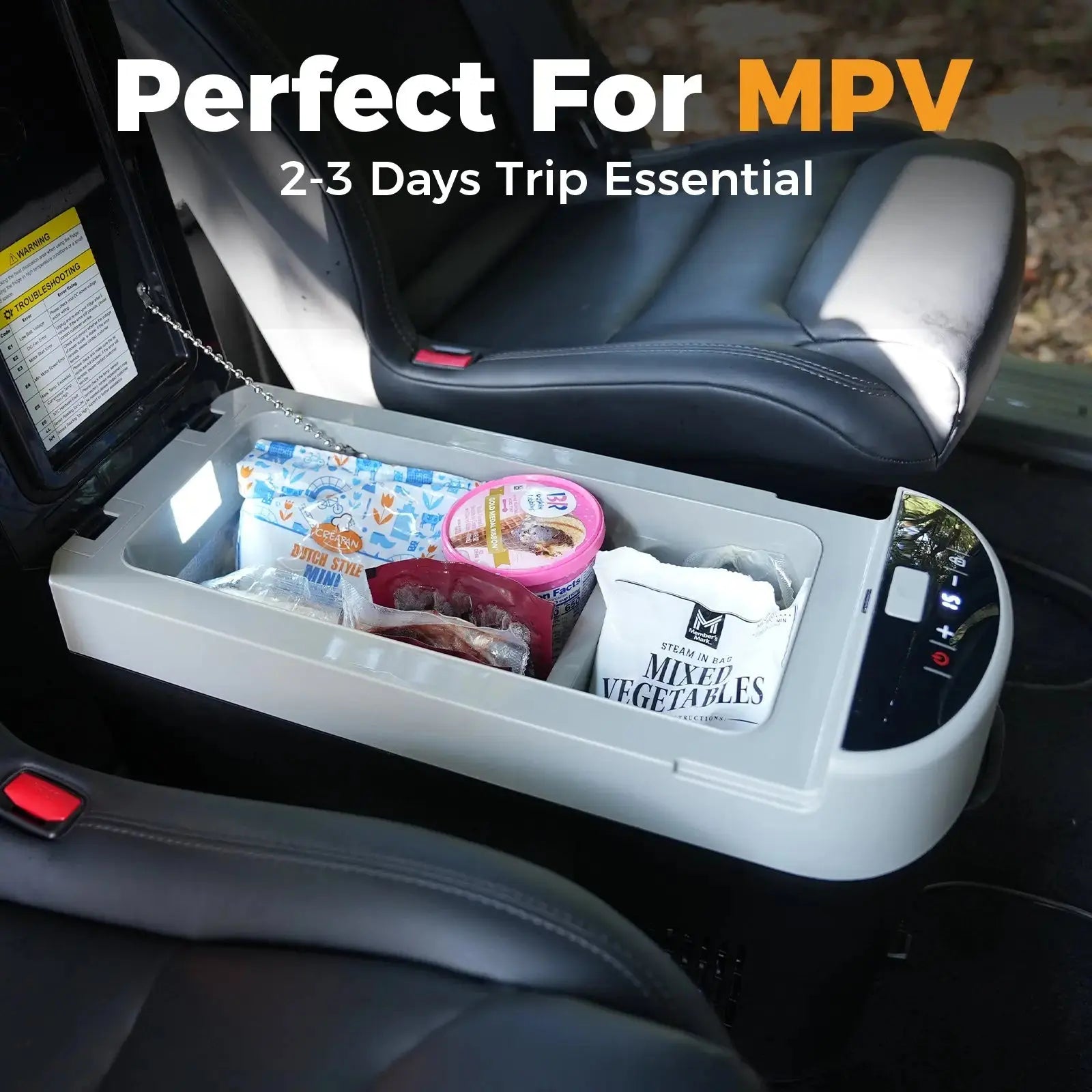 Setpower AB16 Armrest 12 volt Car Fridge Automotive Refrigerator 16Qt Setpower