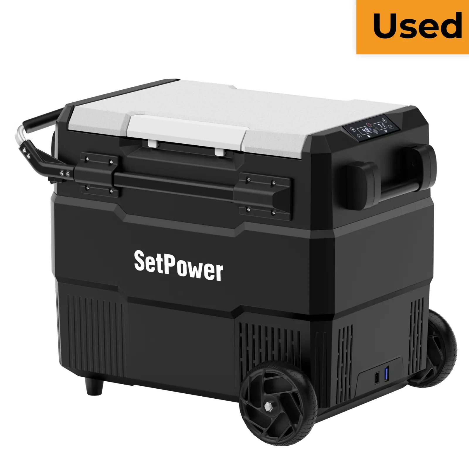 Used Refrigerator - Used 60 Quart Portable Fridge Freezer Car Refrigerator