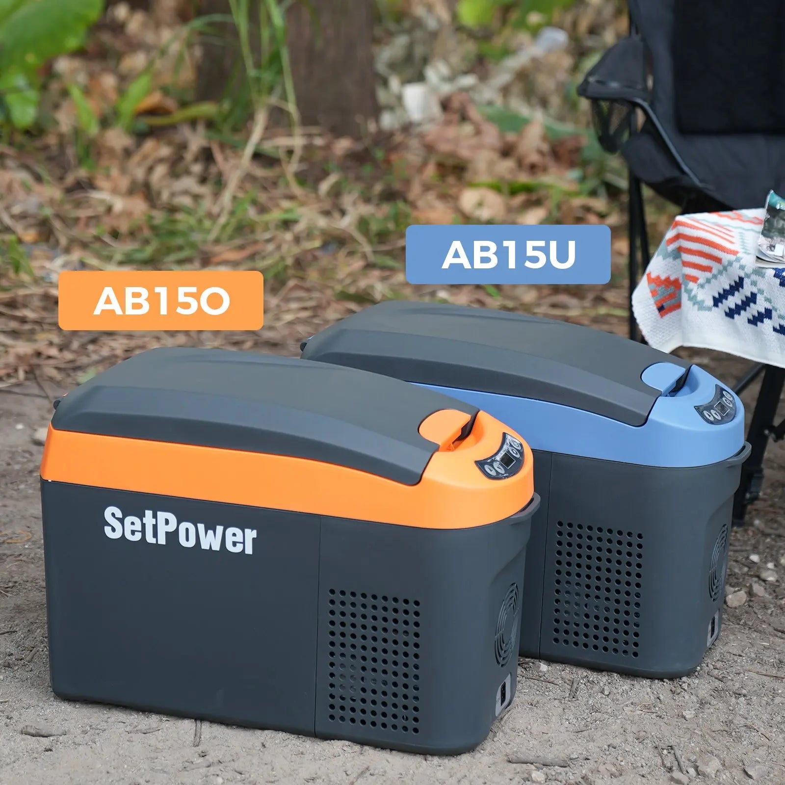 Setpower AB15 AB16 Armrest 12V Car Fridge Automotive Refrigerator 16Qt Setpower
